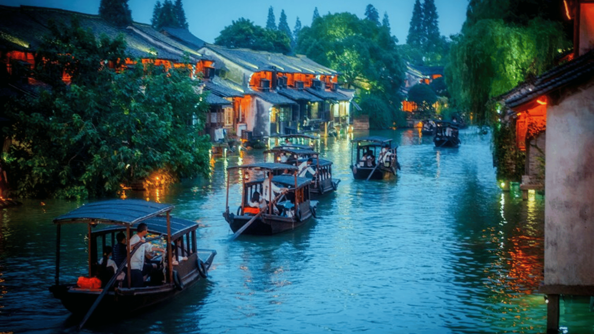 VẺ ĐẸP TRUNG HOA: THƯỢNG HẢI - Ô TRẤN - HÀNG CHÂU - TÔ CHÂU