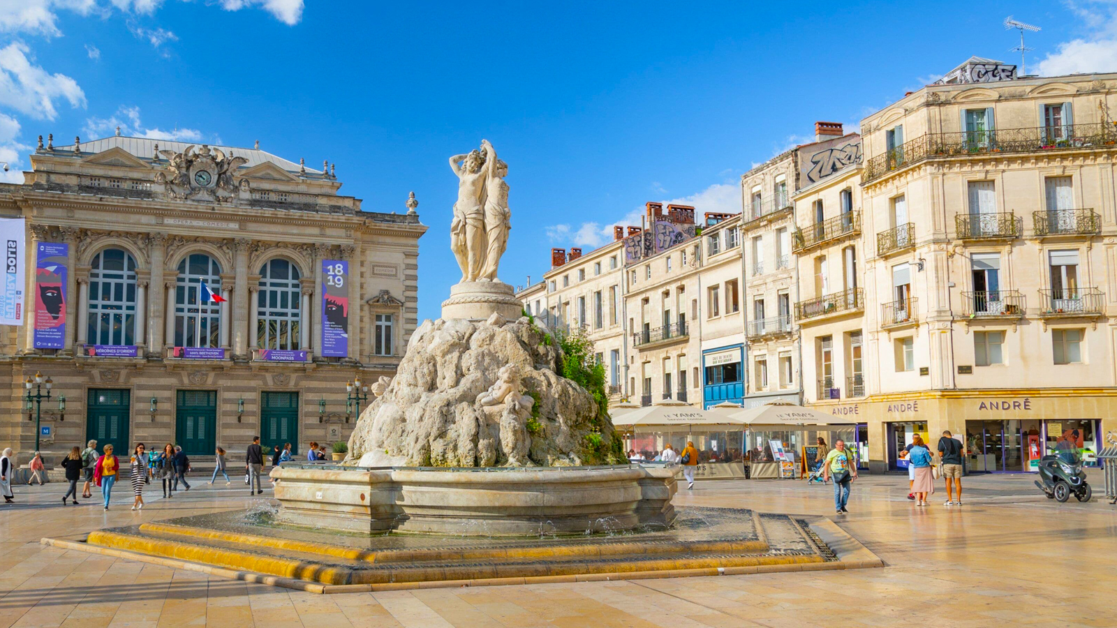 SẮC MÀU ĐỊA TRUNG HẢI : PHÁP - MONACO - TÂY BAN NHA