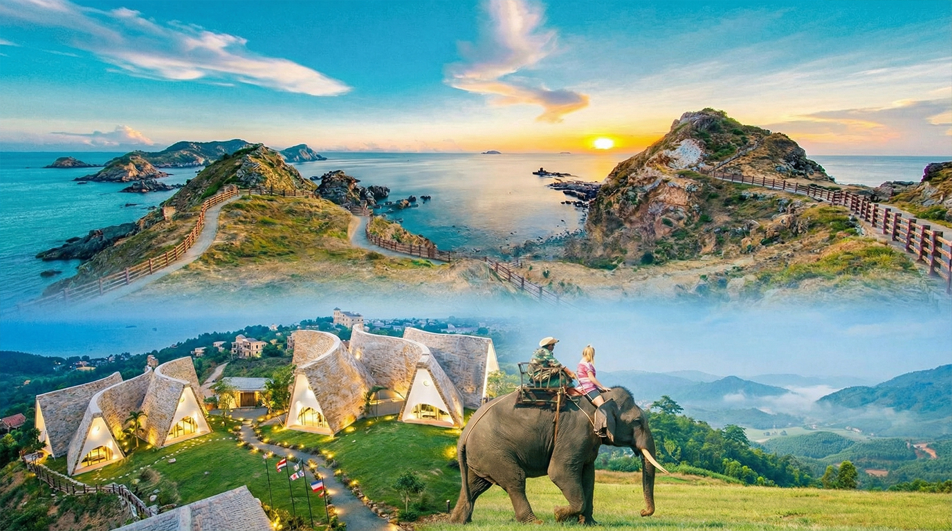 KHAI XUÂN GIỮA ĐẠI NGÀN: BÌNH ĐỊNH - KONTUM - GIA LAI - BUÔN MA THUỘT