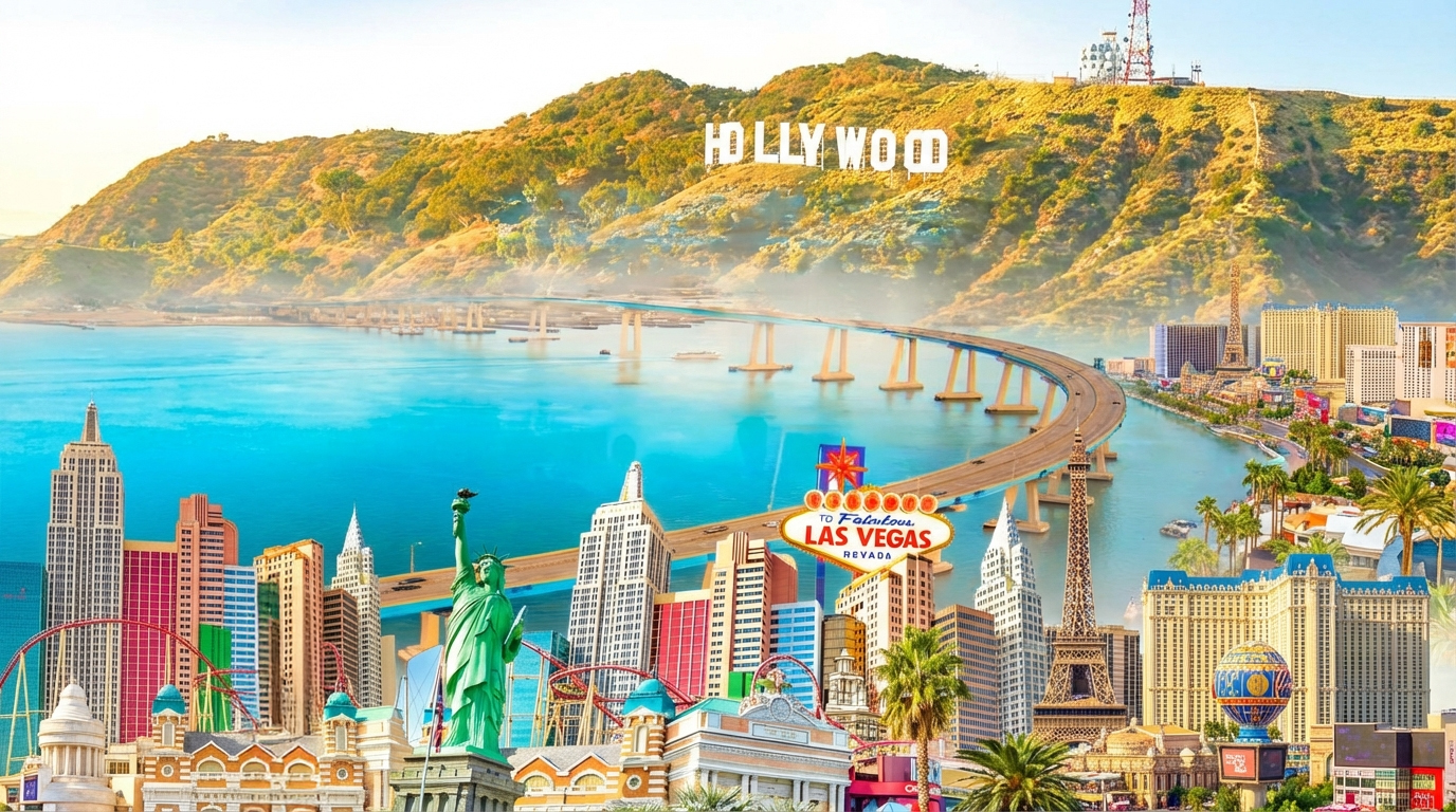 ĐÓN XUÂN BỜ TÂY HOA KỲ: LOS ANGELES - LAS VEGAS - SAN DIEGO