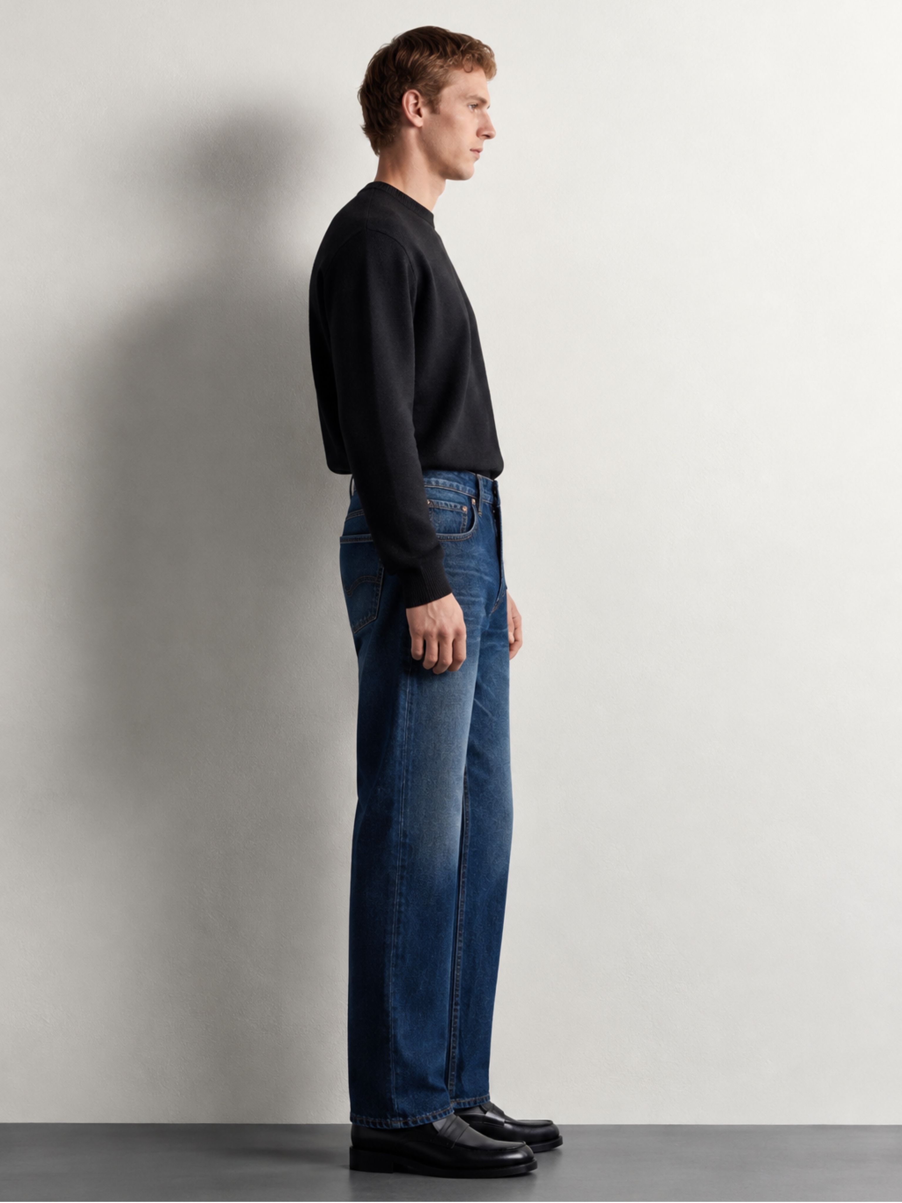 992 Straight Fit Jeans (DarkBlue)
