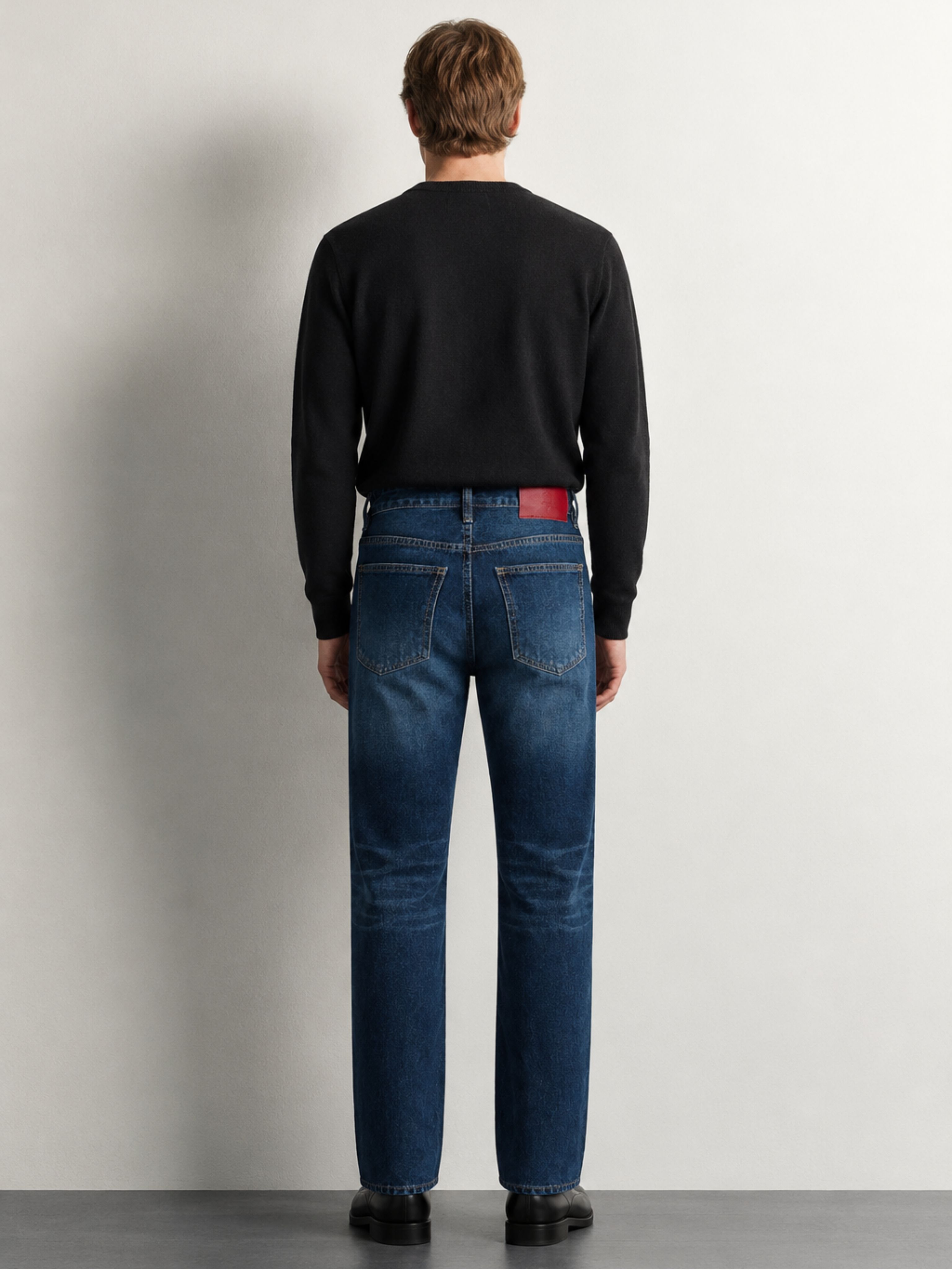 992 Straight Fit Jeans (DarkBlue)