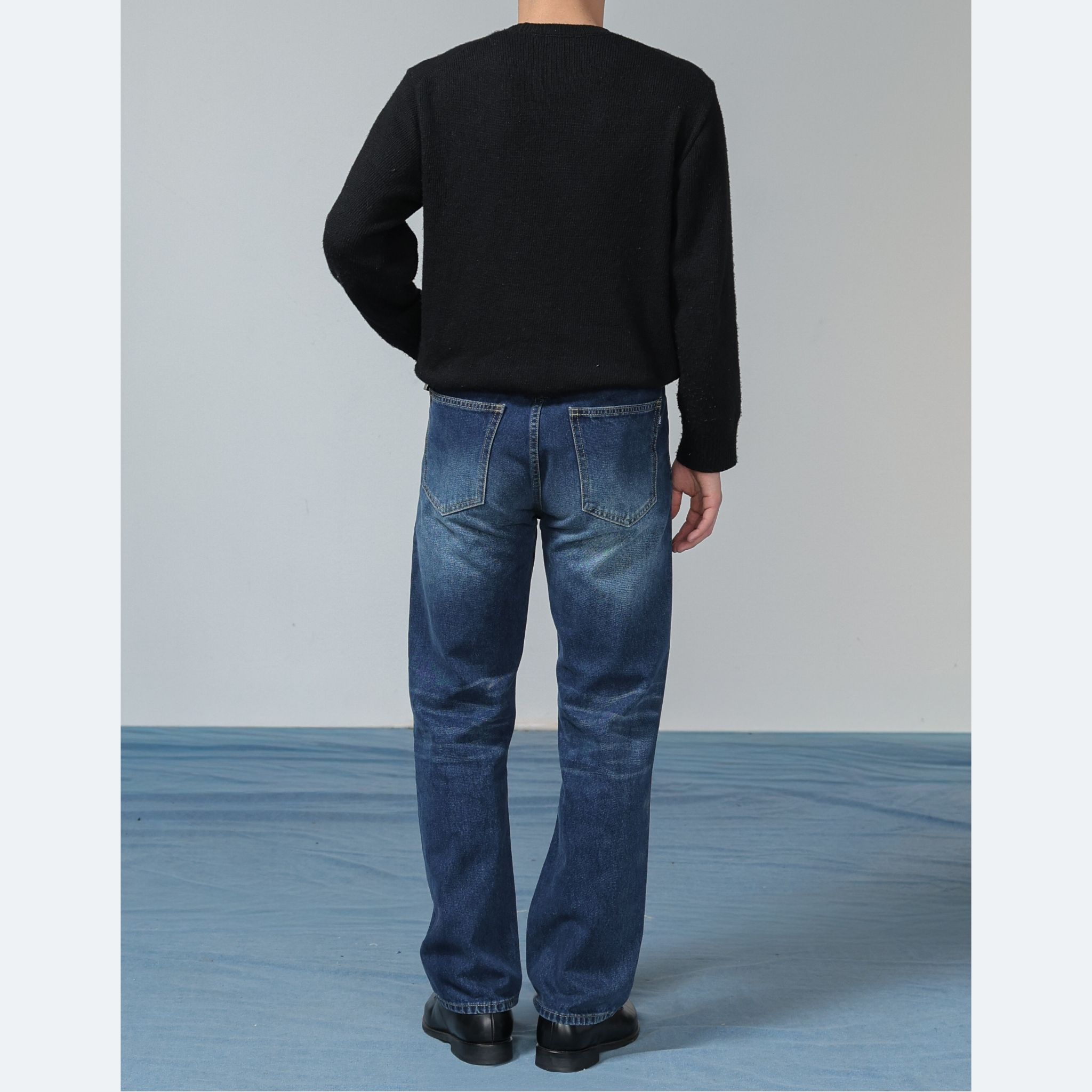 992 Straight Fit Jeans (DarkBlue)