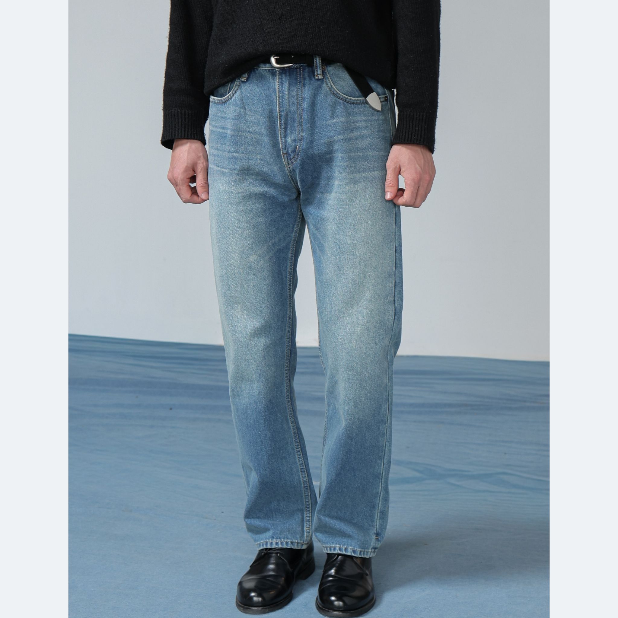 992 Straight Fit Jeans (MidBlue)