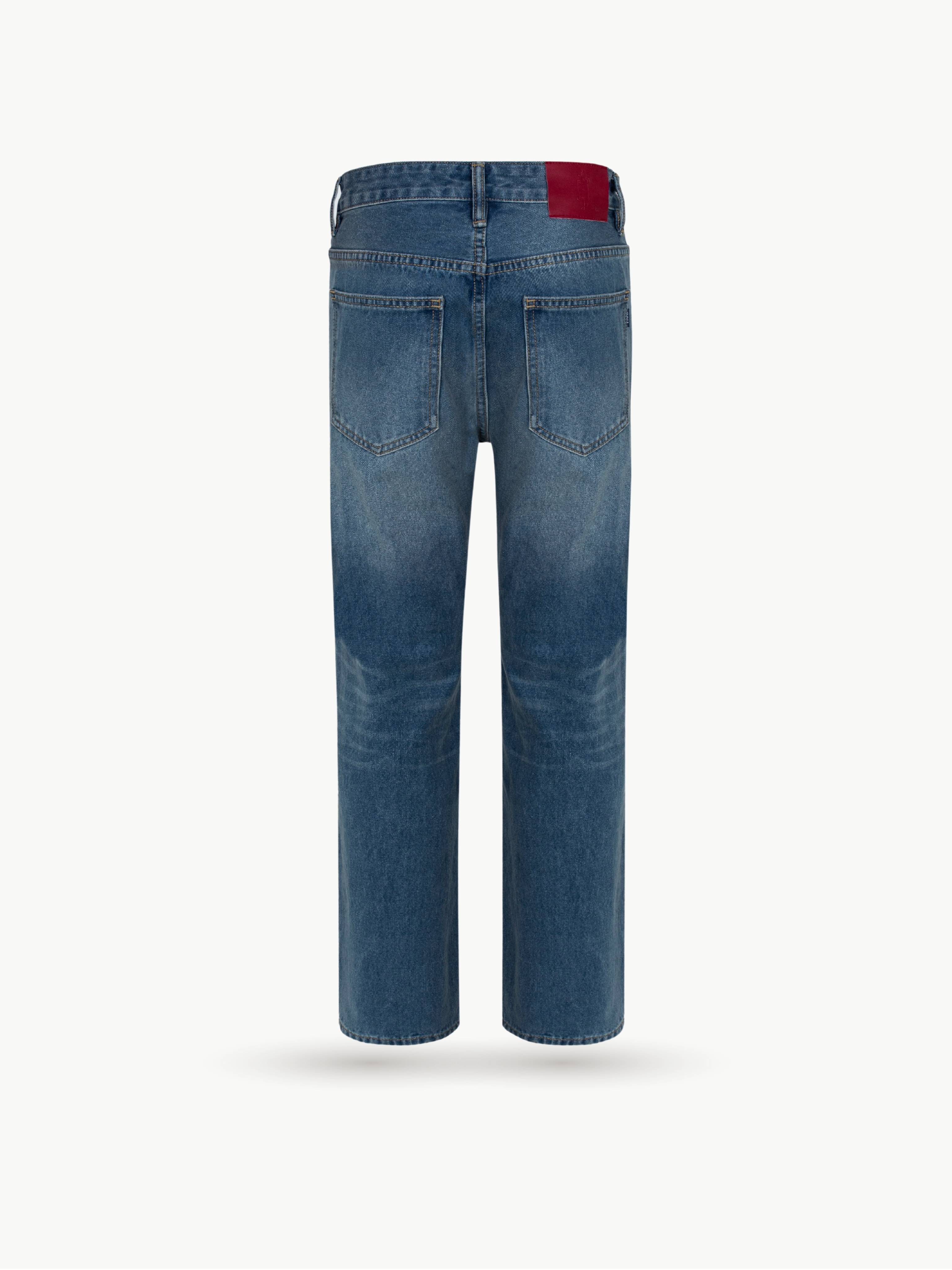 992 Straight Fit Jeans (MidBlue)