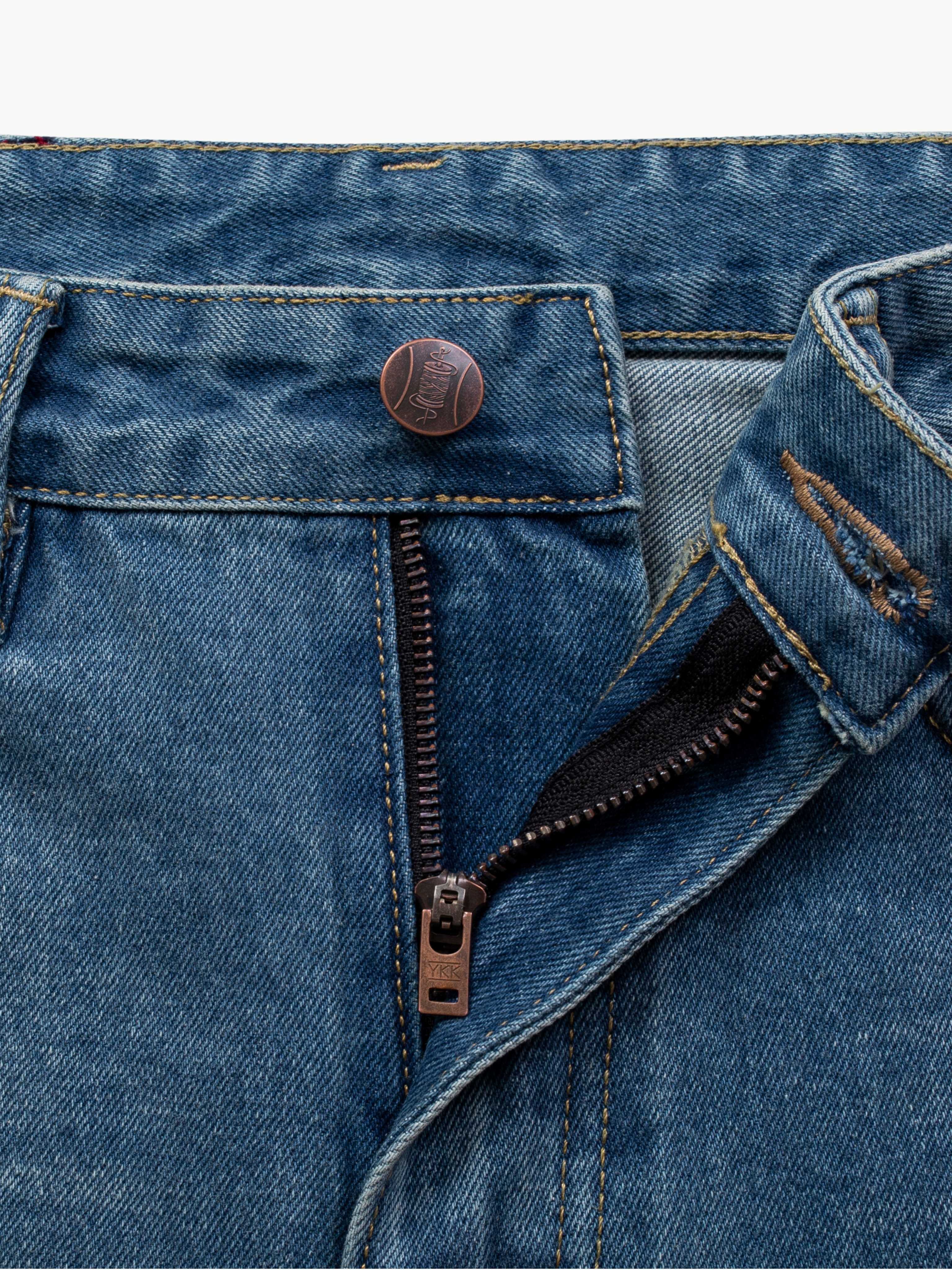992 Straight Fit Jeans (MidBlue)