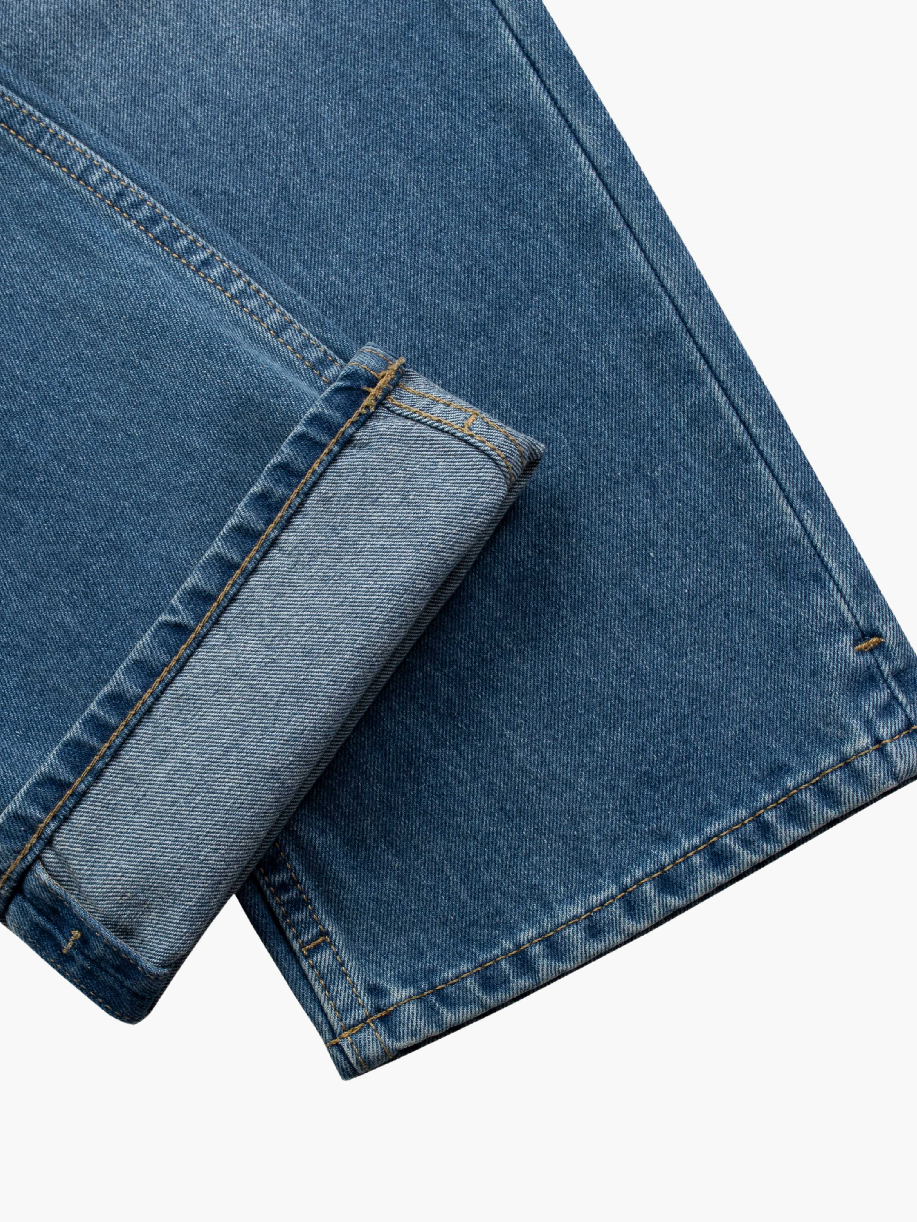 992 Straight Fit Jeans (MidBlue)