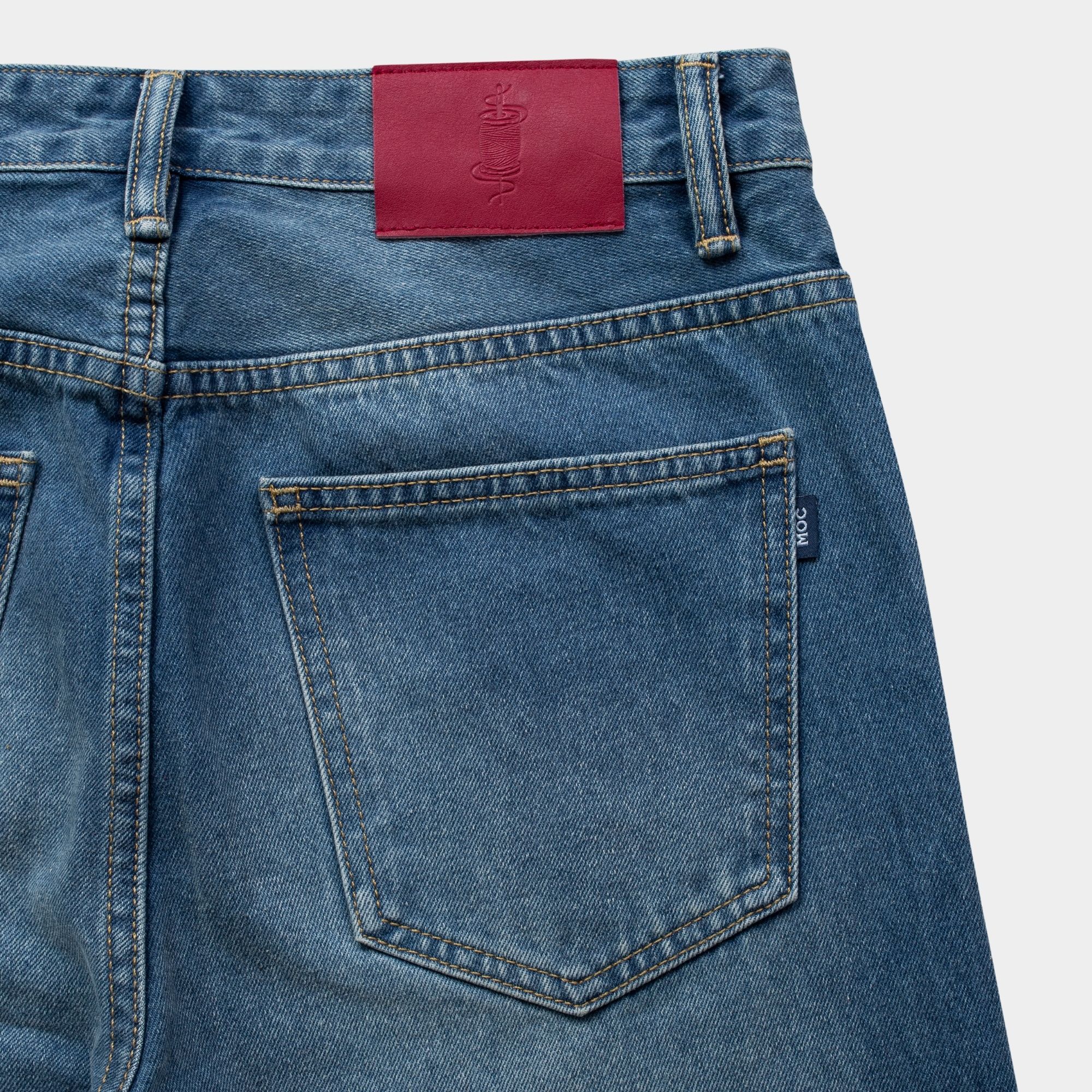 992 Straight Fit Jeans (MidBlue)