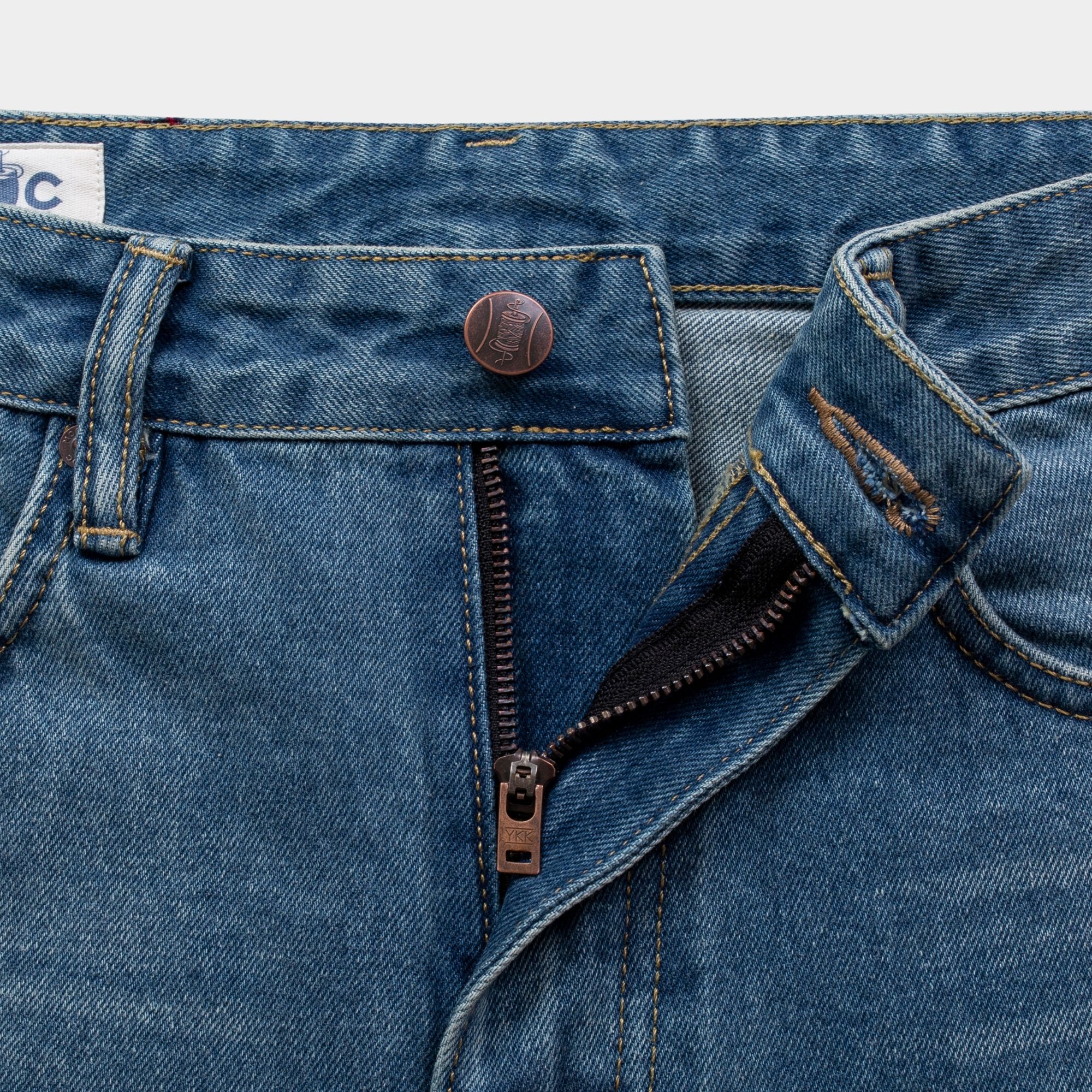992 Straight Fit Jeans (MidBlue)