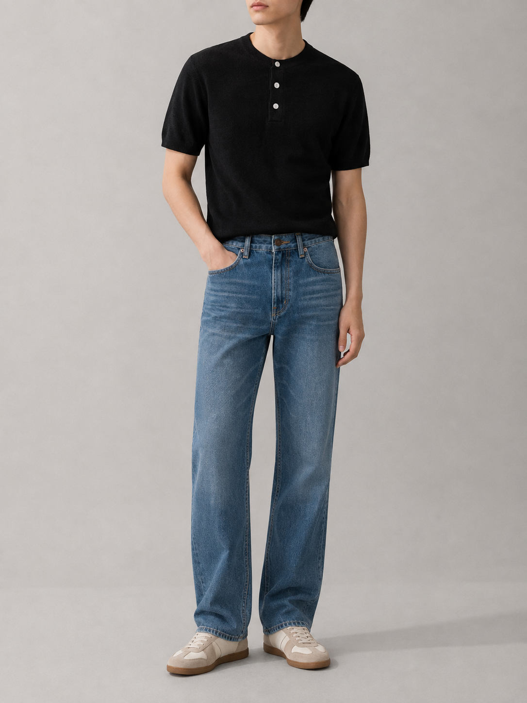 992 Straight Fit Jeans (MidBlue)
