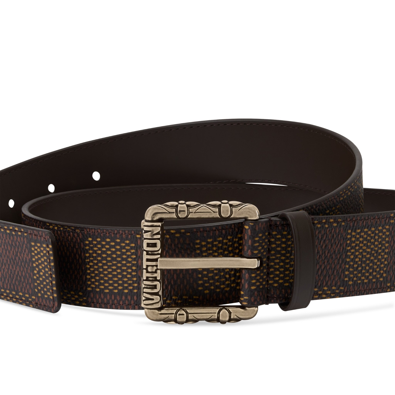 LV Drift Damier Heritage Belt 35mm