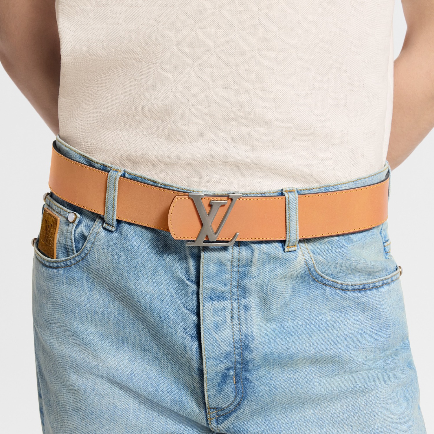 LV Initiales Monogram Surplus Belt 40mm
