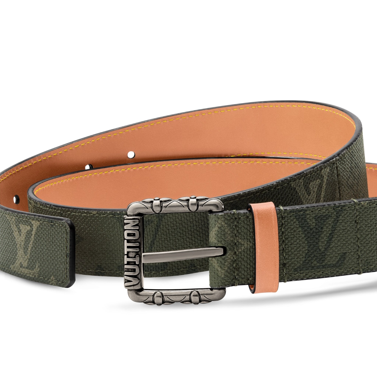 LV Drift Monogram Surplus Belt 35mm
