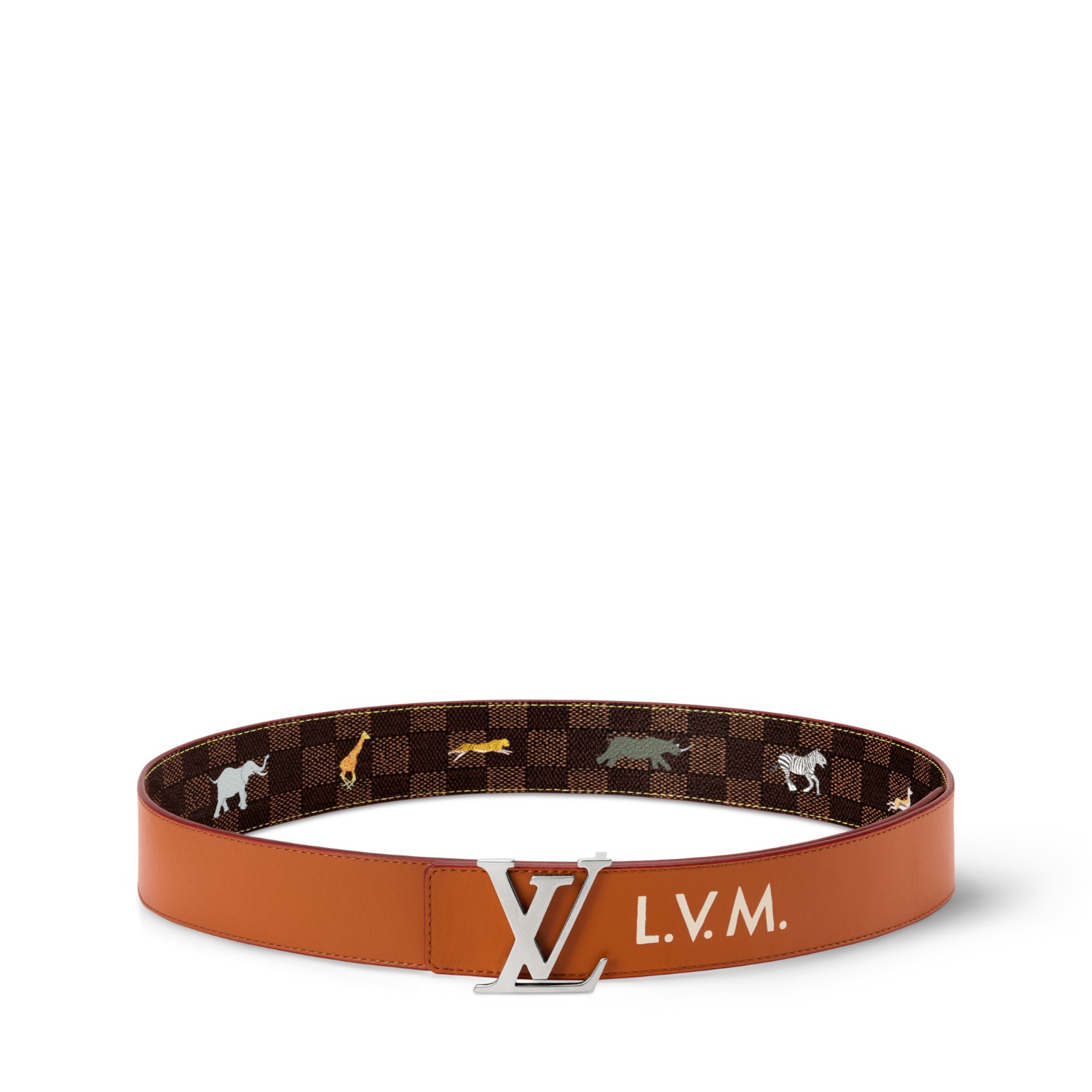 LV Initiales 40mm Reversible Belt LV x The Darjeeling Limited