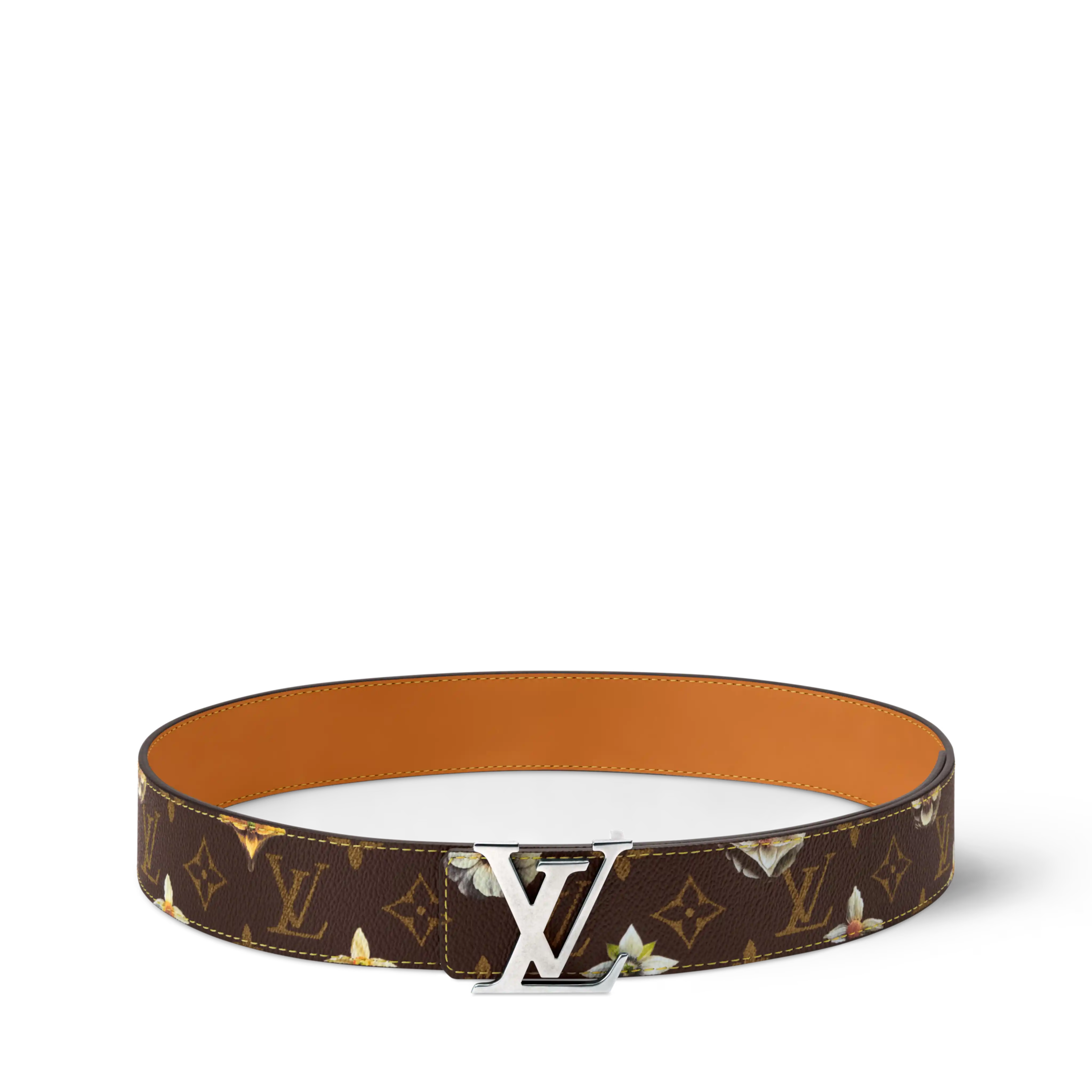 LV Initiales Monogram Flower Reversible Belt 40mm