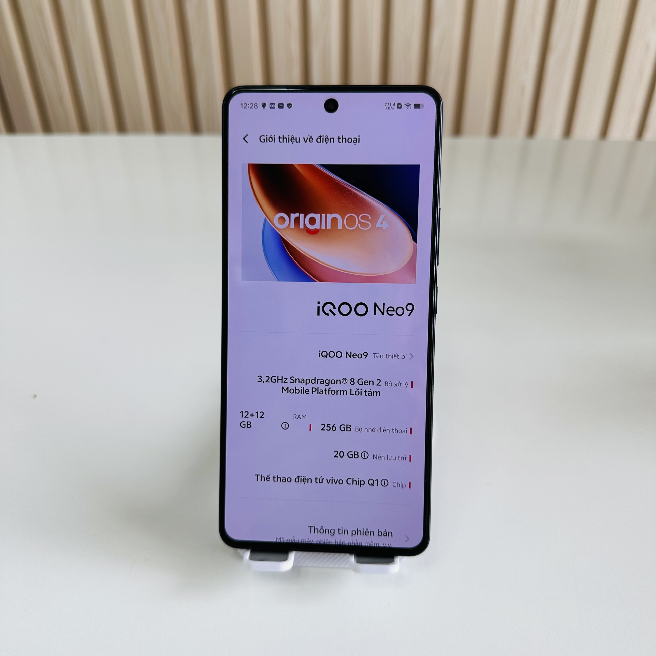 iQOO NEO 9 12/256GB Pin 100 Màu Đen Đẹp 98% - Kèm sạc 30W