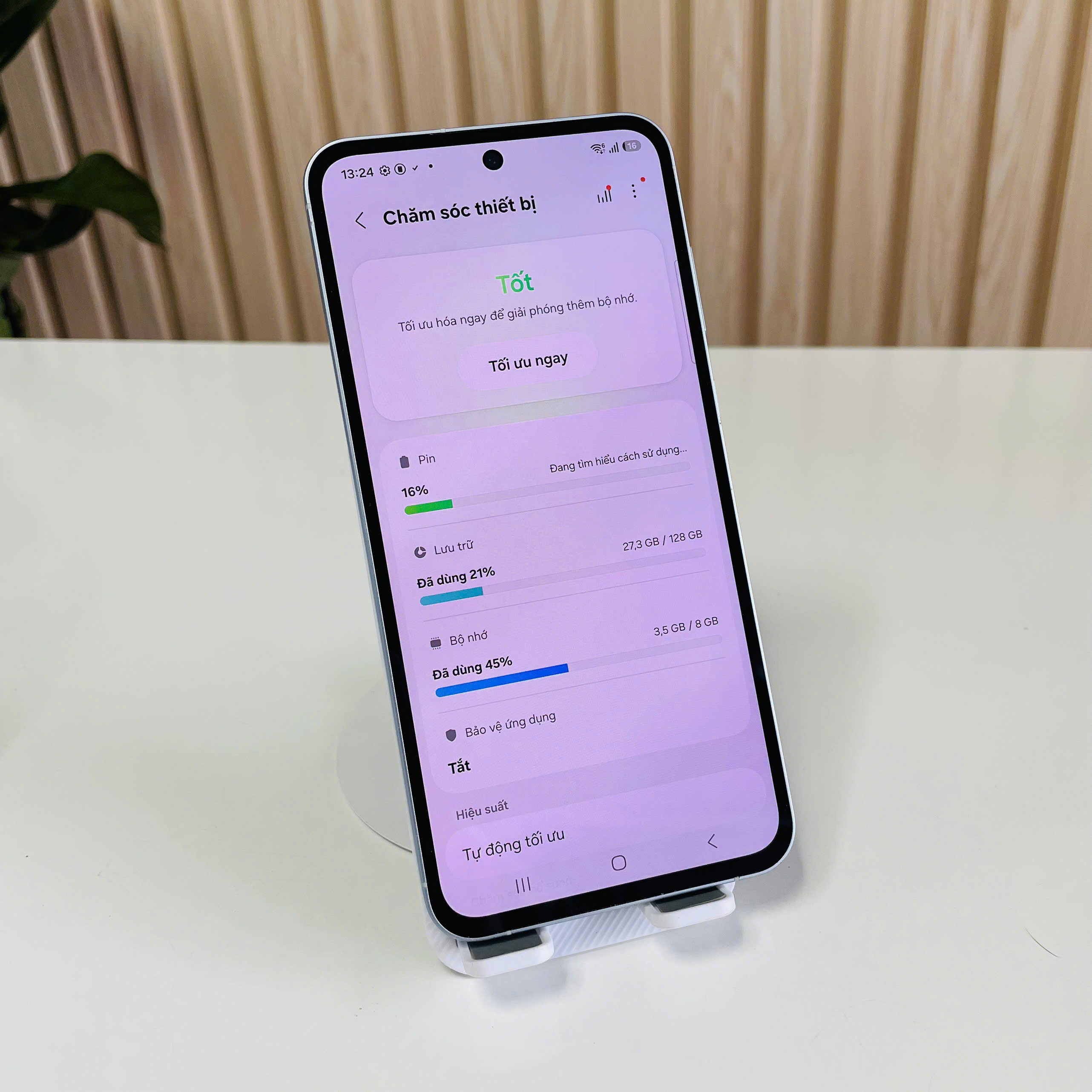 Samsung A55 5G VN 8/128GB Xanh Đẹp 98%