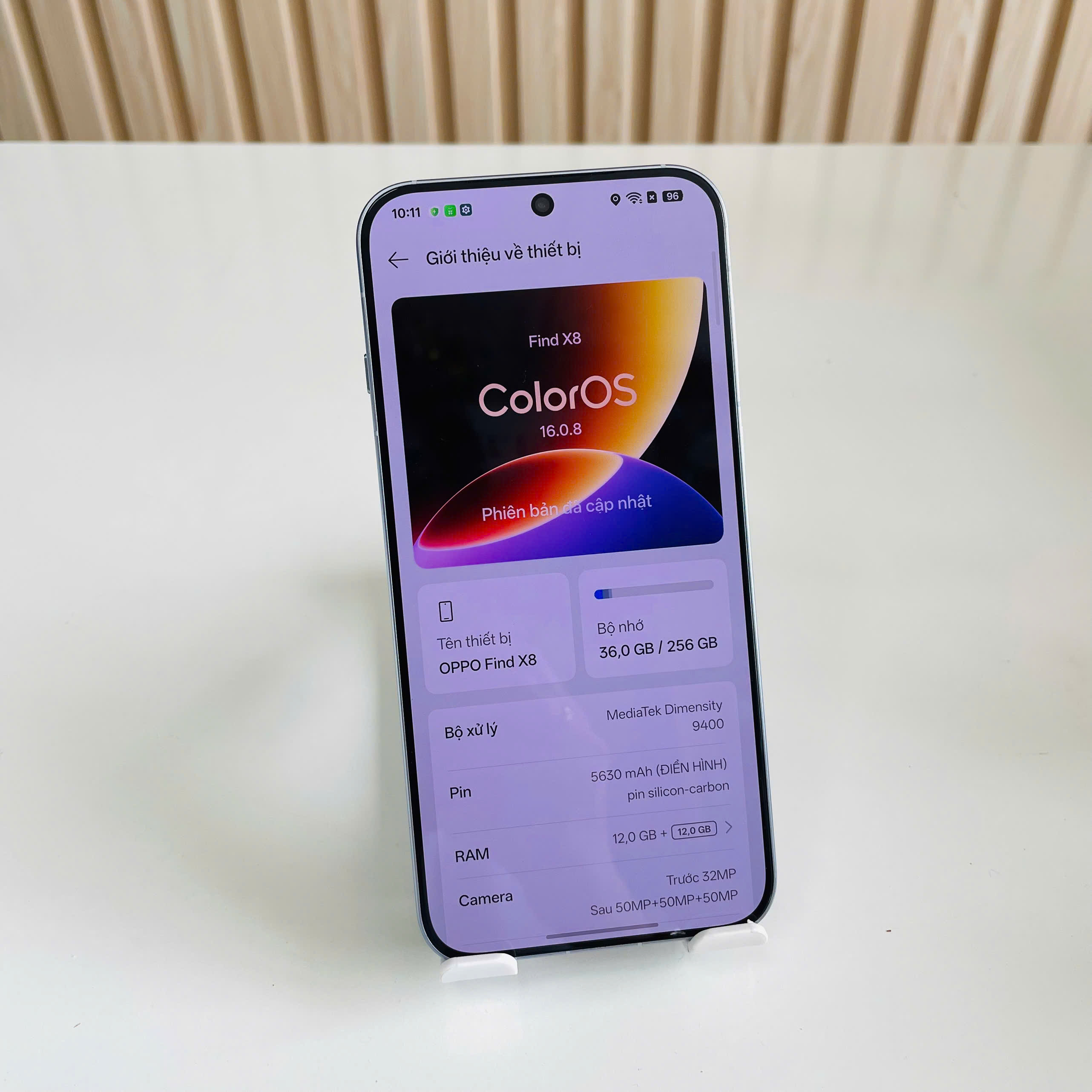Oppo Find X8 12/256GB Xanh Đẹp 98+ Pin 97 kèm Sạc 80W