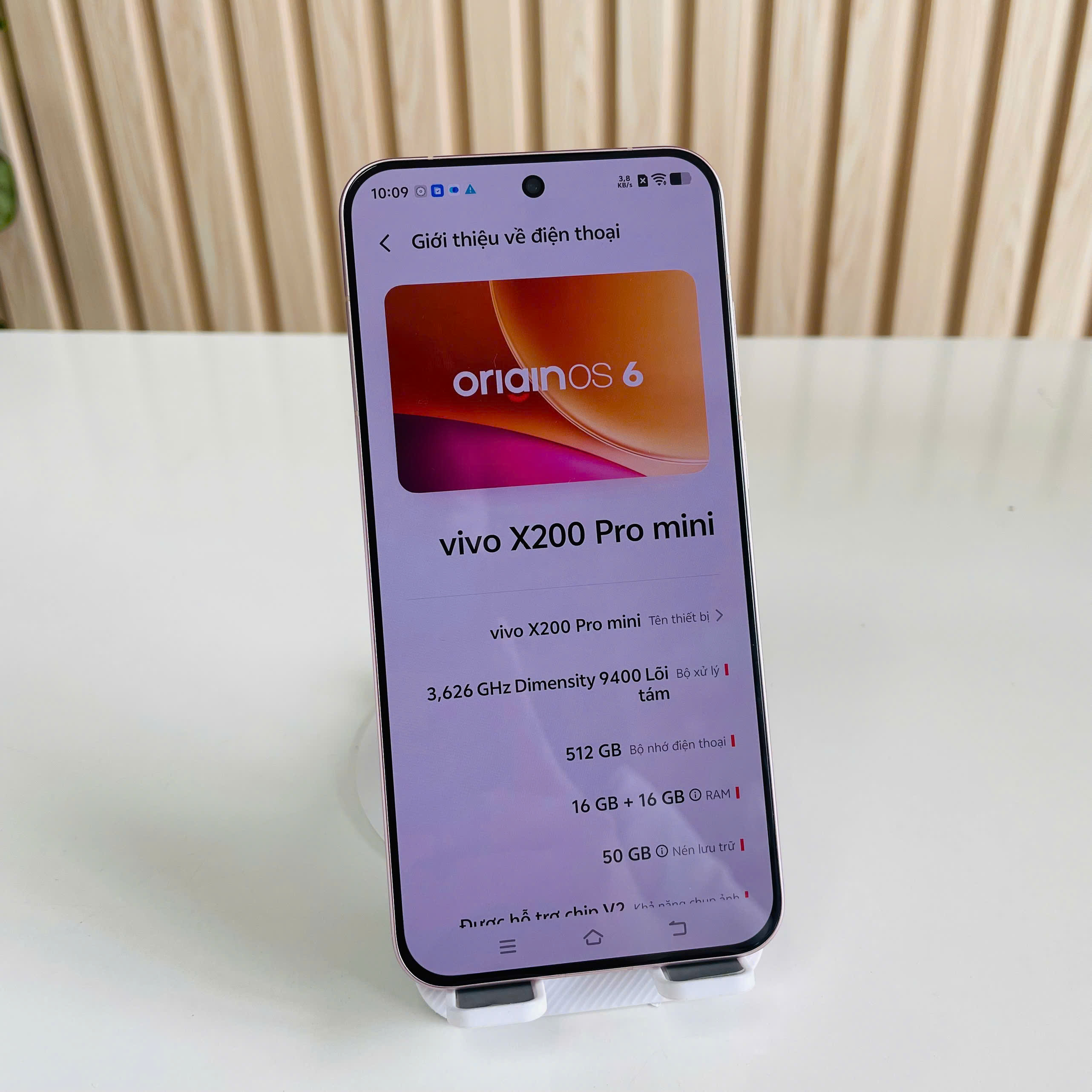 Vivo X200 Pro Mini 16/512GB hồng Đẹp 98% Pin 96% Fullbox