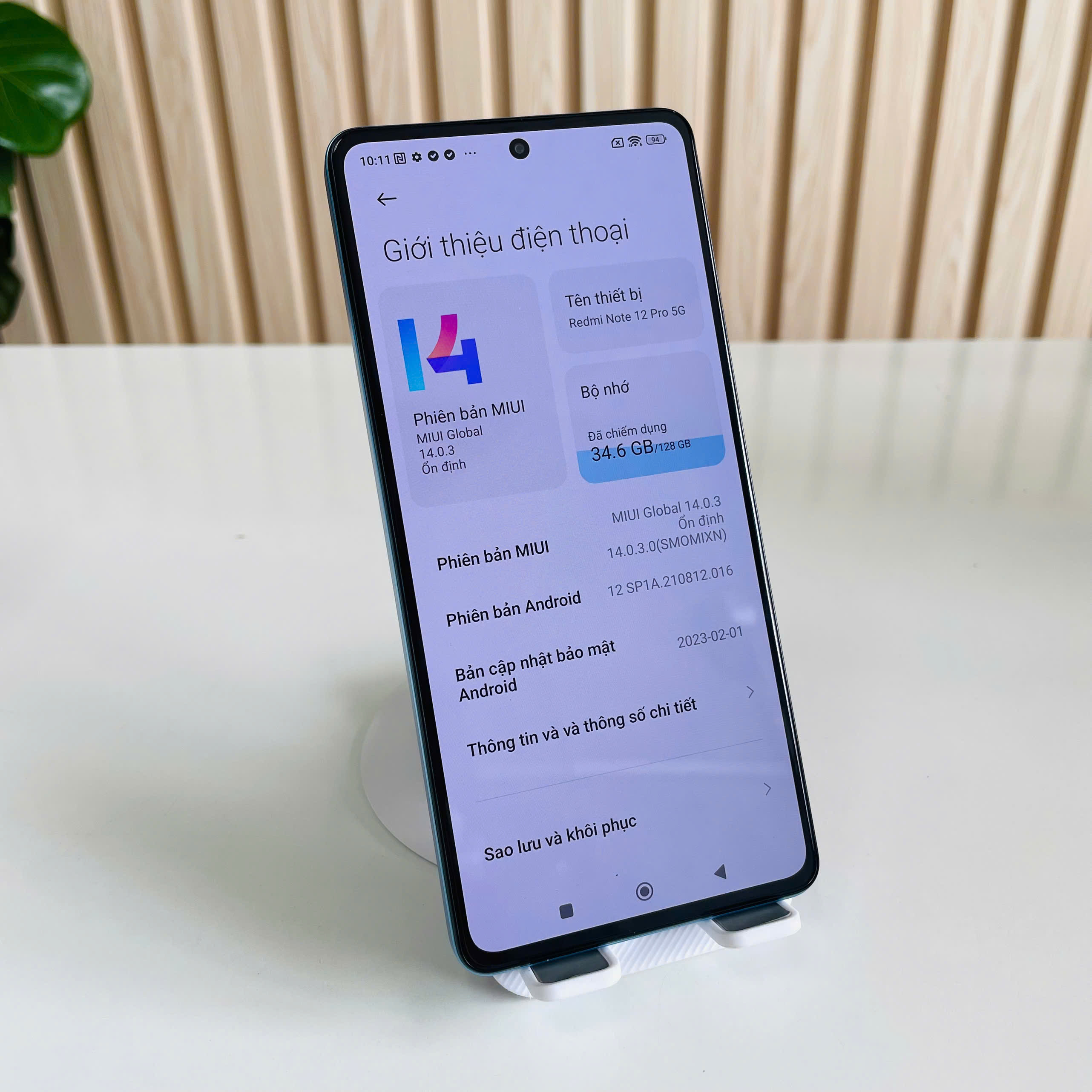 📱 REDMI NOTE 12 PRO 5G Úp Rom – RAM 8/128GB | ĐẸP 98+ Màu Xanh Dương Fullbox