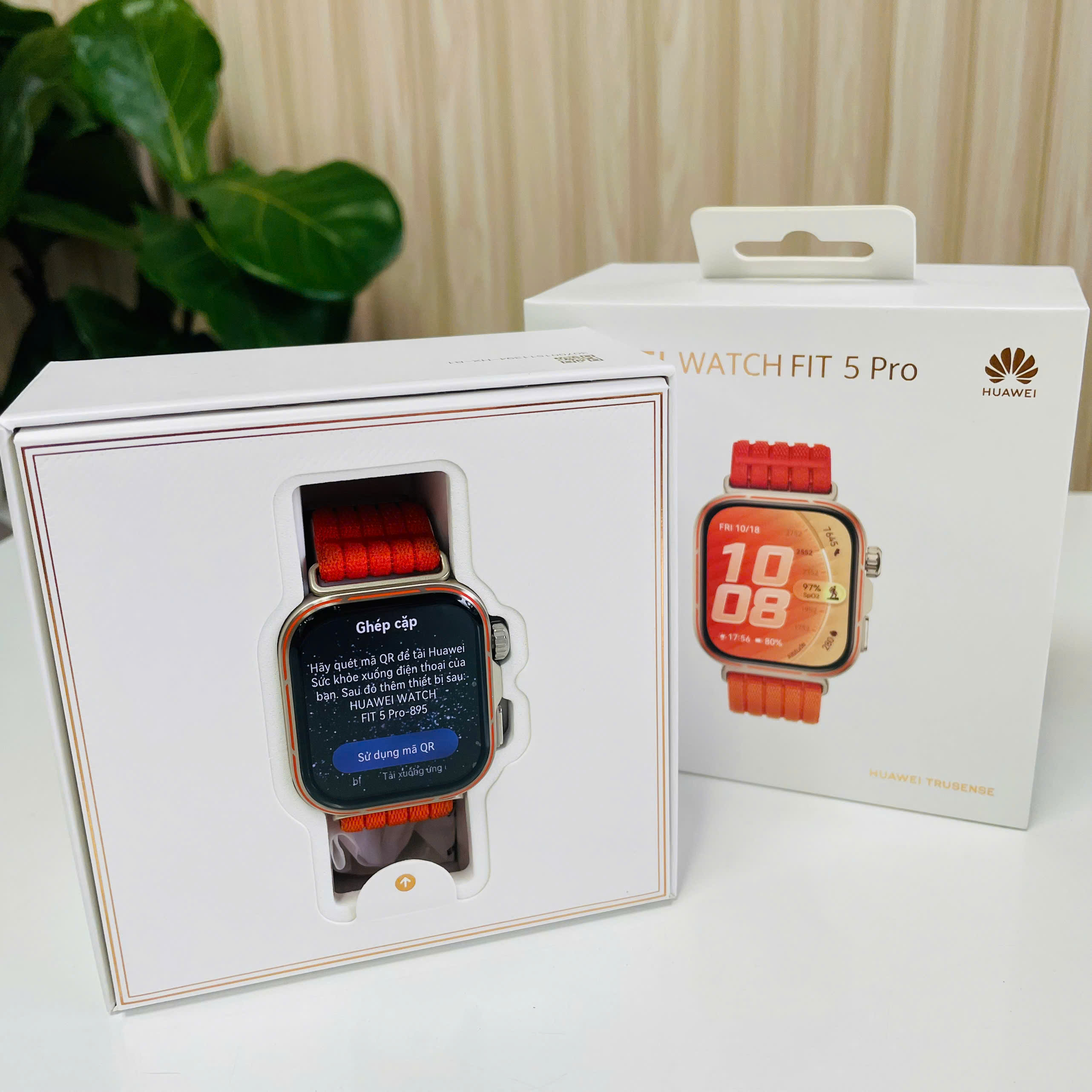 Huawei Watch Fit 5 Pro Cam Đẹp 99% Fullbox - Còn bảo hành đến 15/06/2027