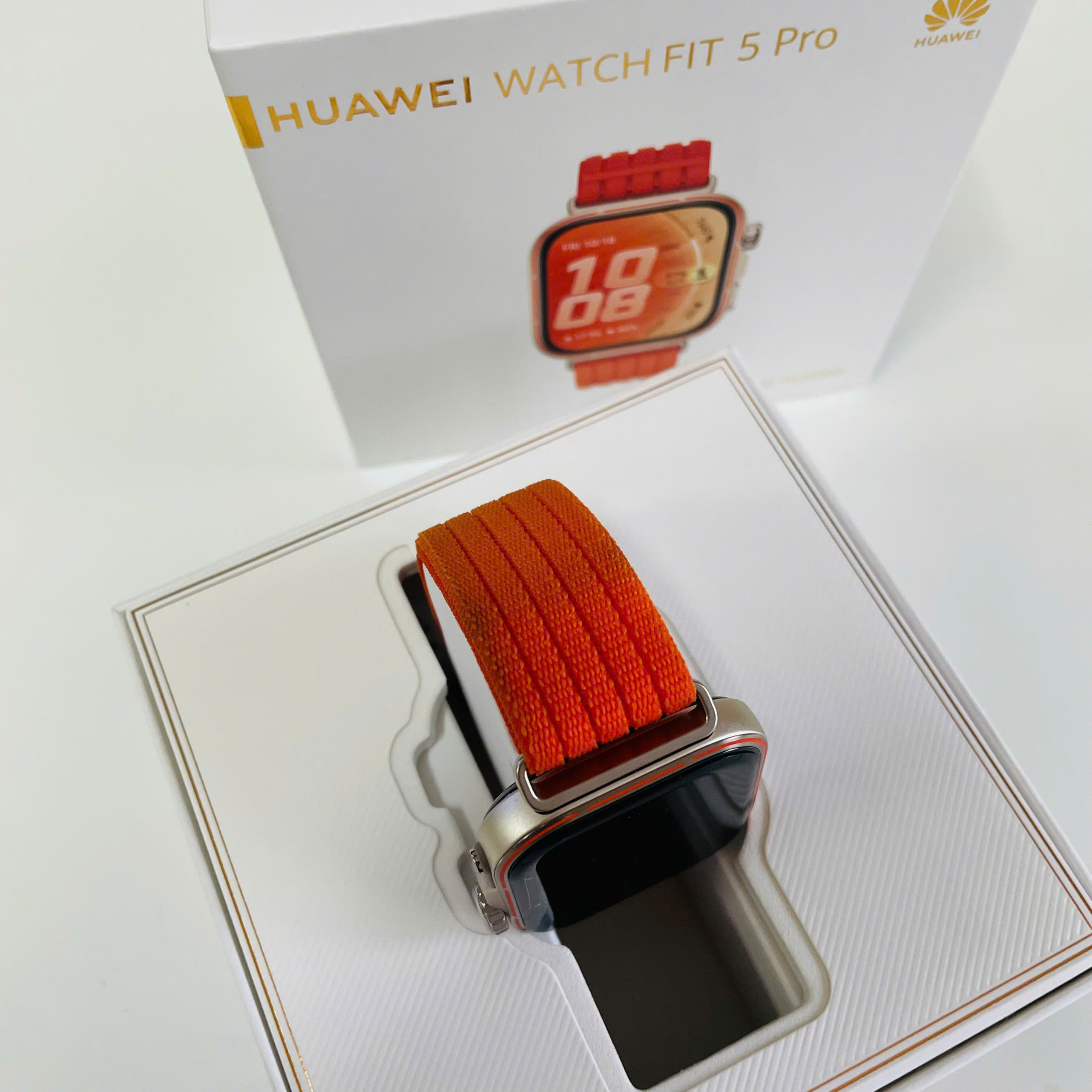 Huawei Watch Fit 5 Pro Cam Đẹp 99% Fullbox - Còn bảo hành đến 15/06/2027