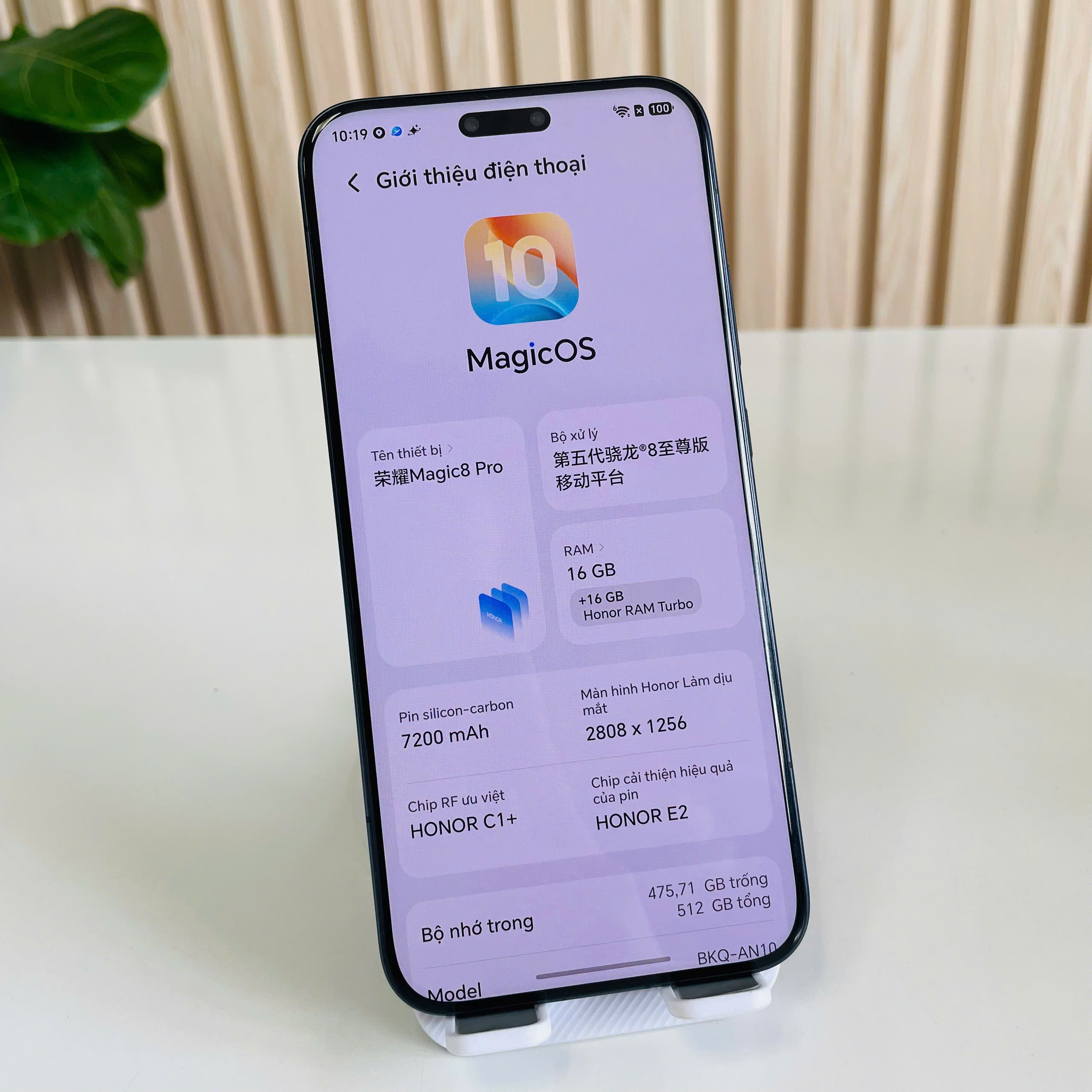 Honor Magic 8 Pro 16/512GB đen Đẹp 99% Pin 100%