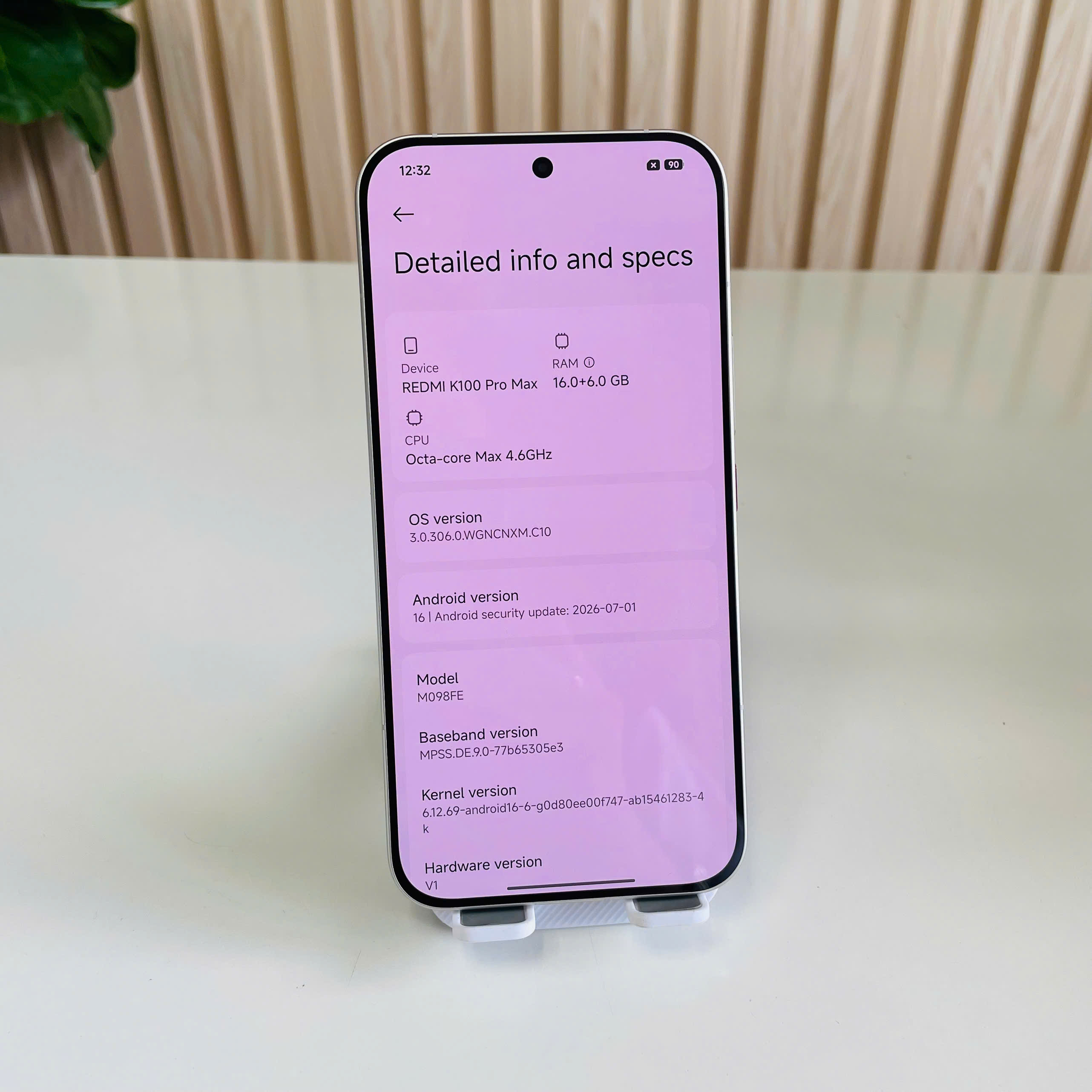🔥 REDMI K100 PRO MAX 16/512GB Pin 100 Màu Trắng Fullbox Đẹp 99%