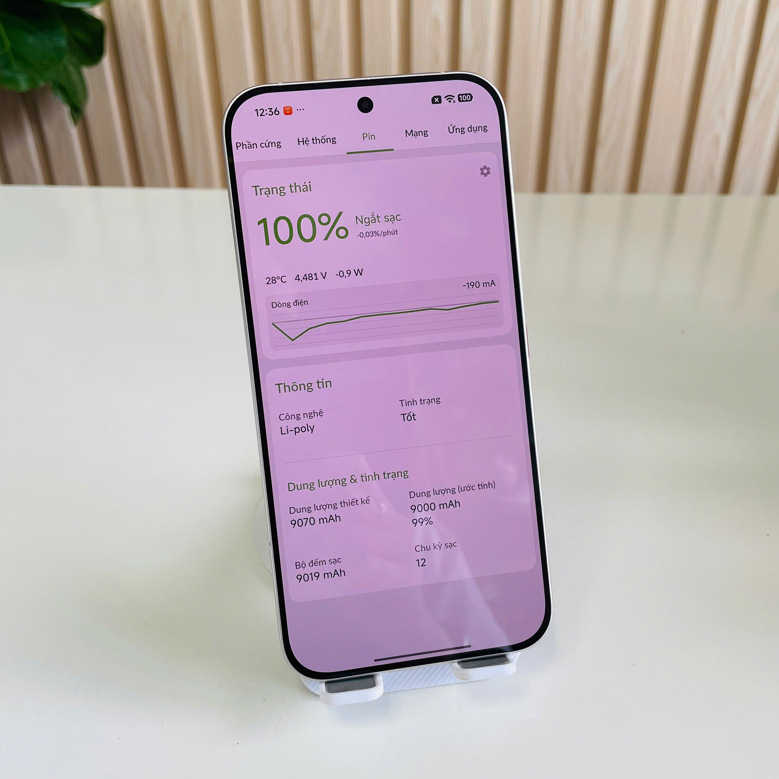 🔥 REDMI K100 PRO MAX – 12/512GB | PIN 100% Đẹp 98+ Fullbox Màu Trắng
