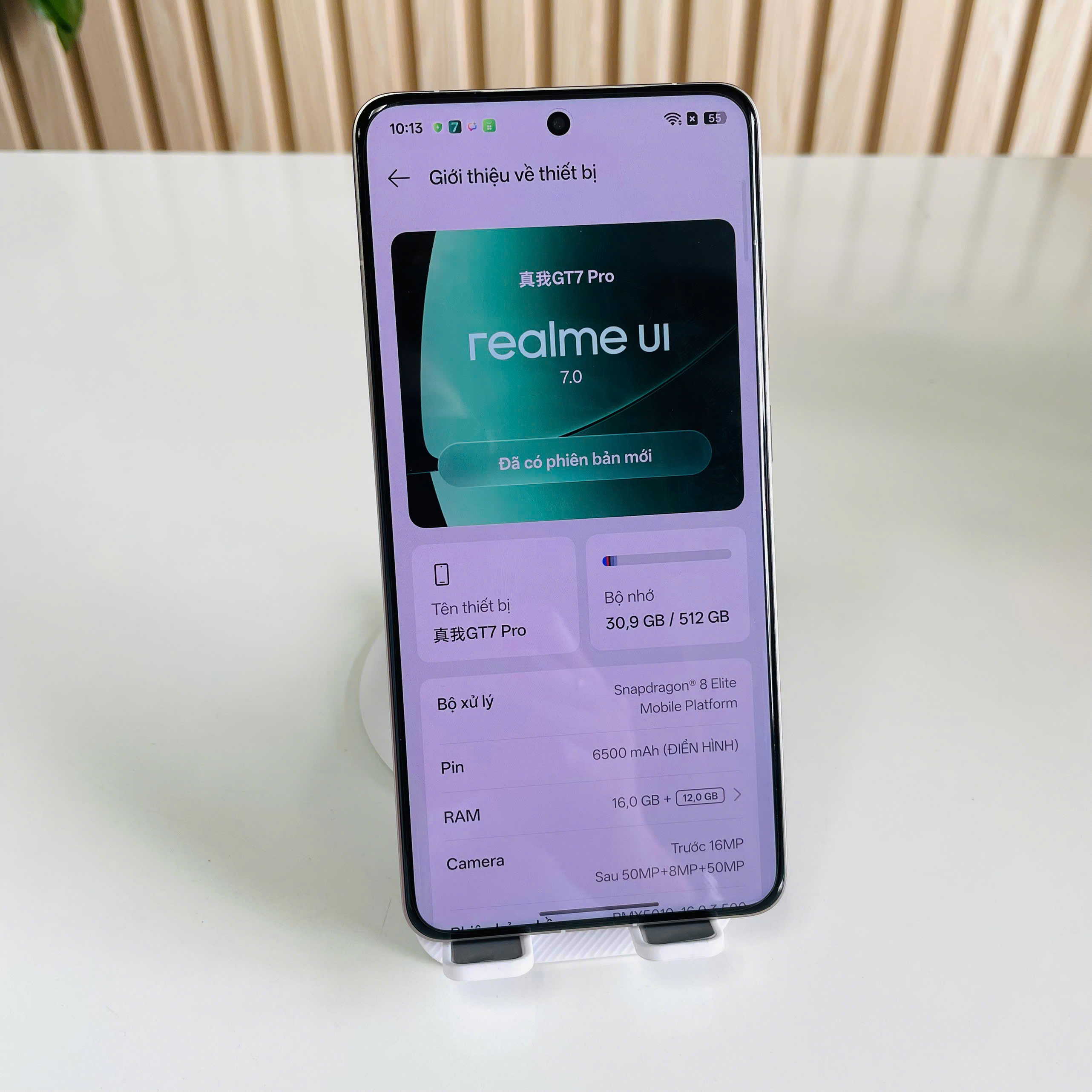 🔥 REALME GT 7 PRO 16/512GB Titan Đẹp 98+ Pin 87% Kèm sạc 30W