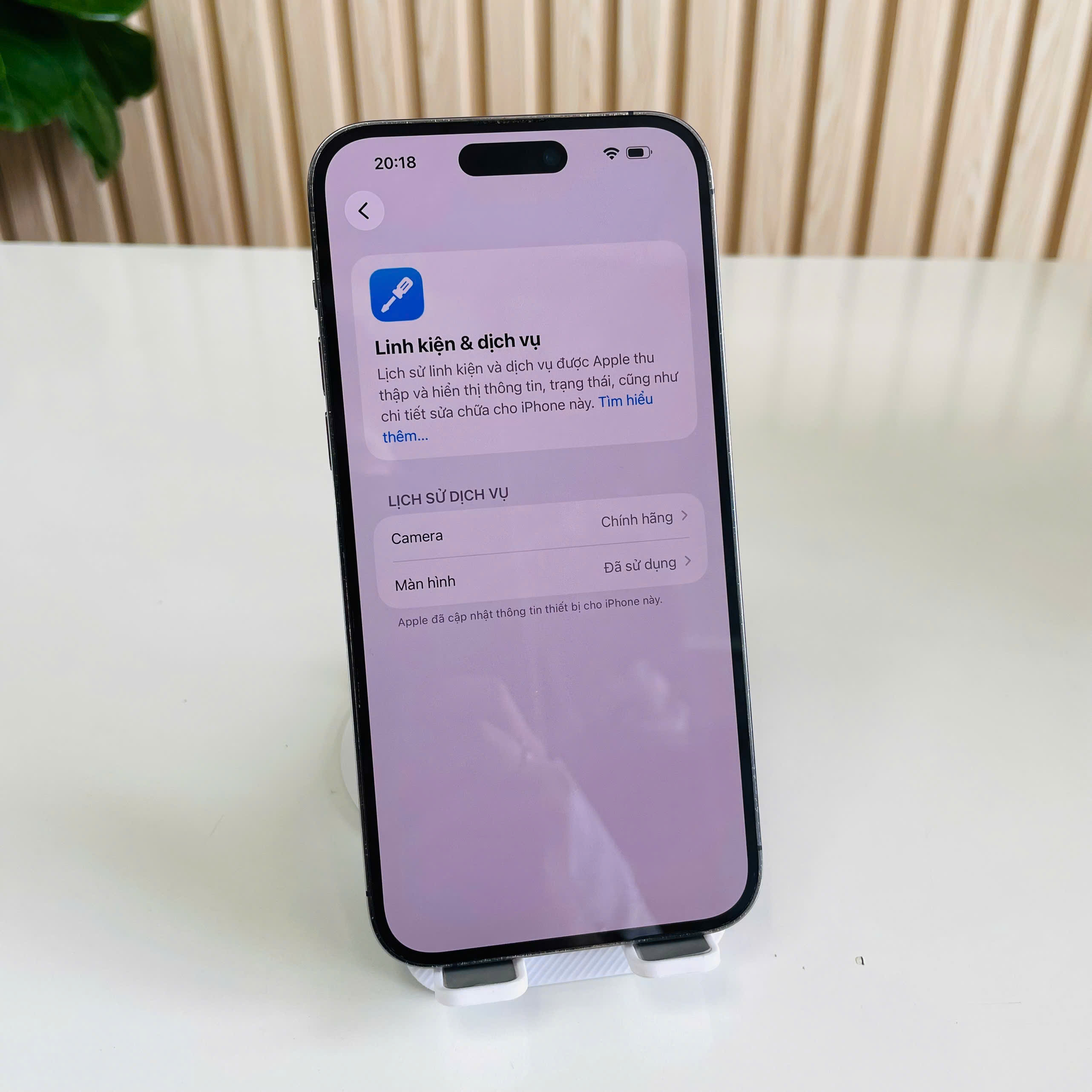 IPhone 14 Pro Max Mỹ 128GB Tím Đẹp 97 Pin 83 Màn Thay Zin, Cam Thay Chính Hãng