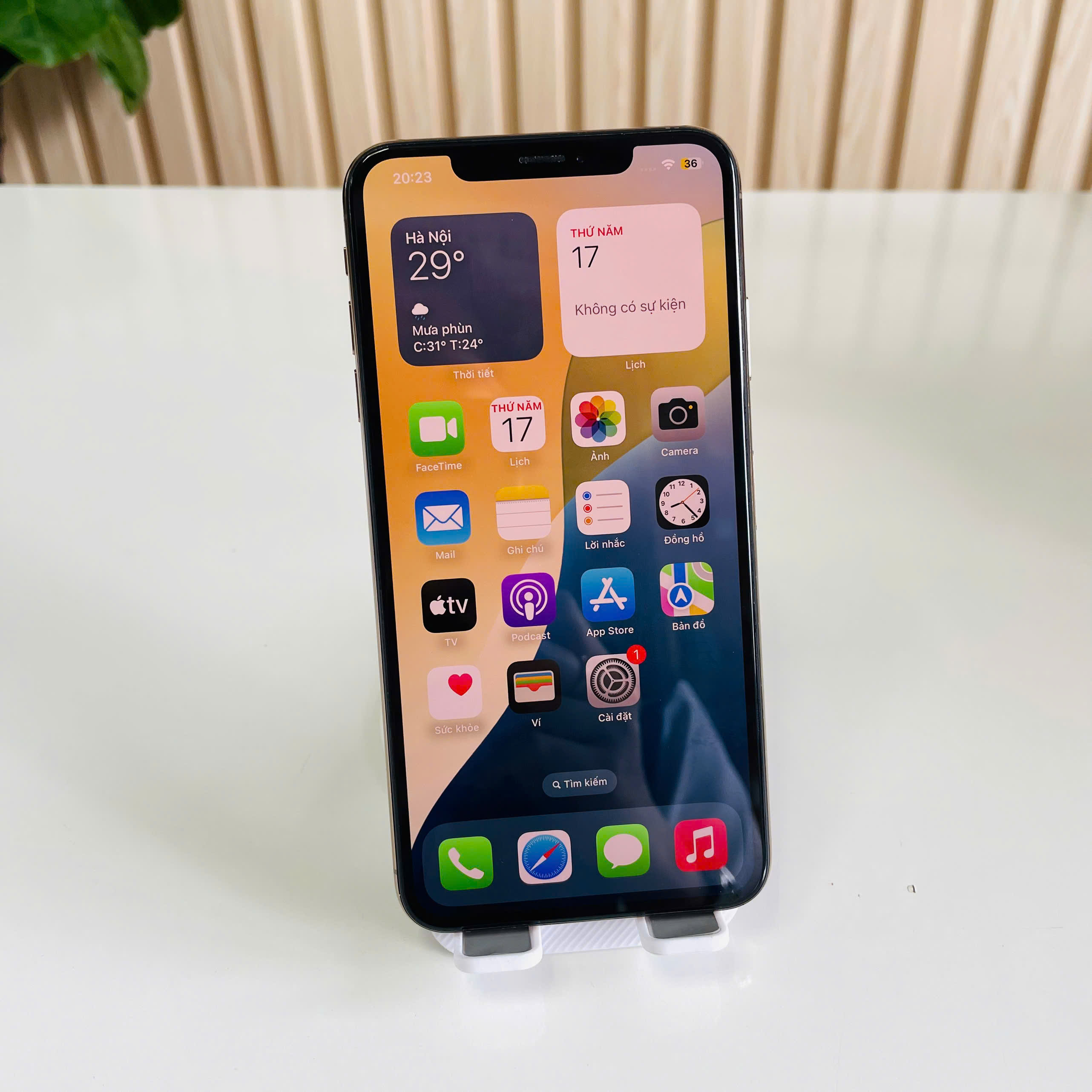 Iphone Xs Max Mỹ 256GB gold Pin 100% PT Đẹp 98%