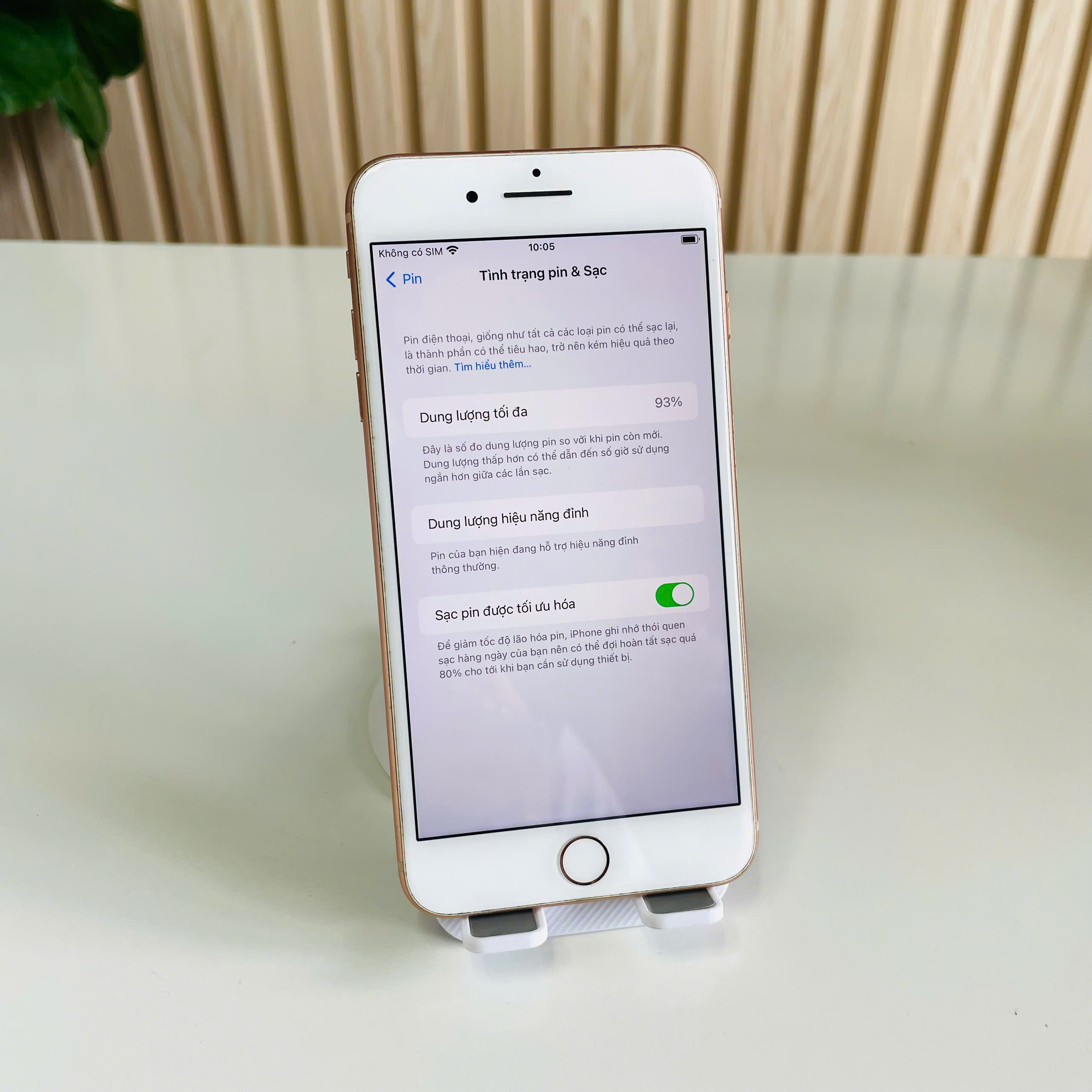 IPhone 8 Plus Việt Nam 64GB Vàng Đẹp 98 Pin 93 PT