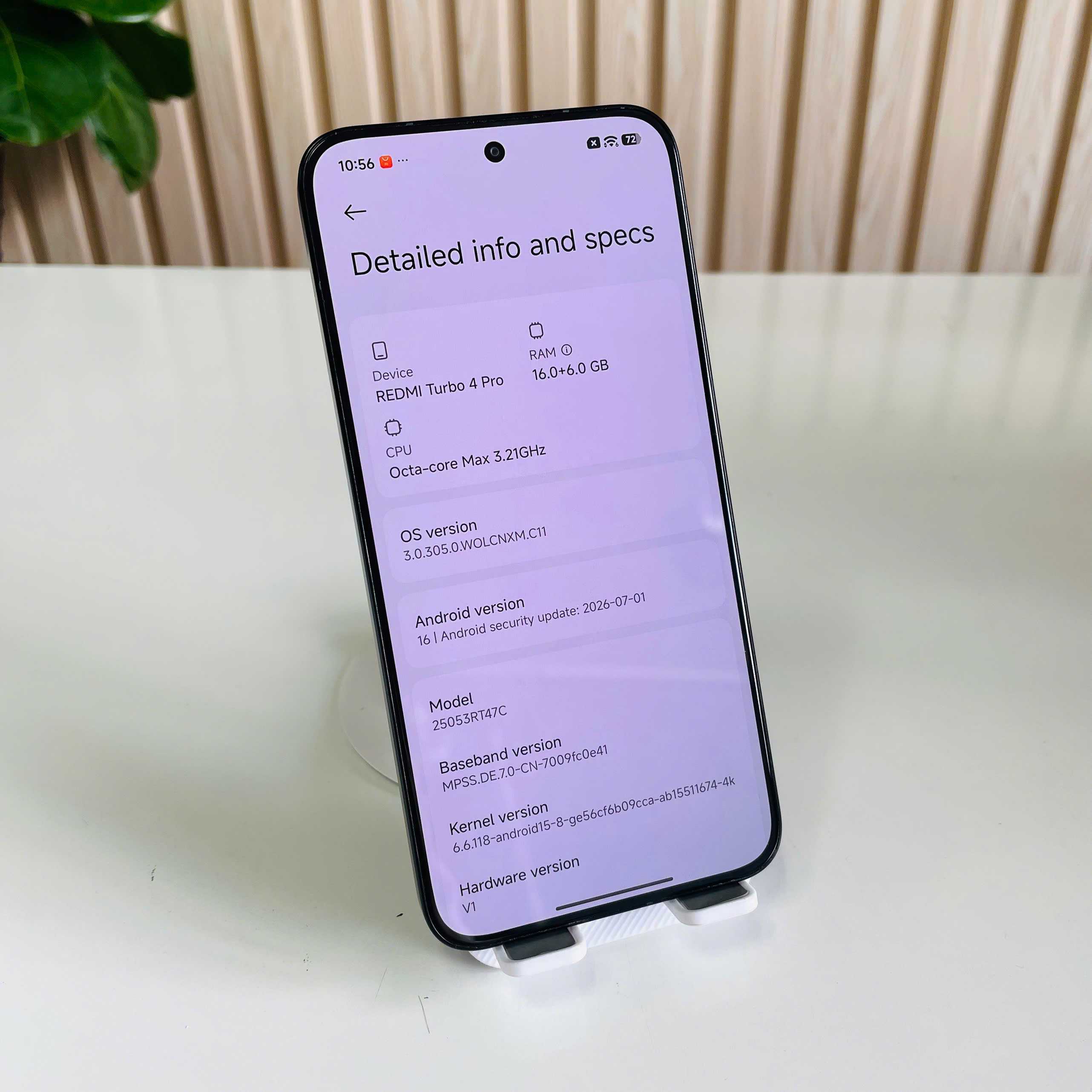 Redmi Turbo 4 Pro 16/256Gb Đen Pin 97% Đẹp 98%