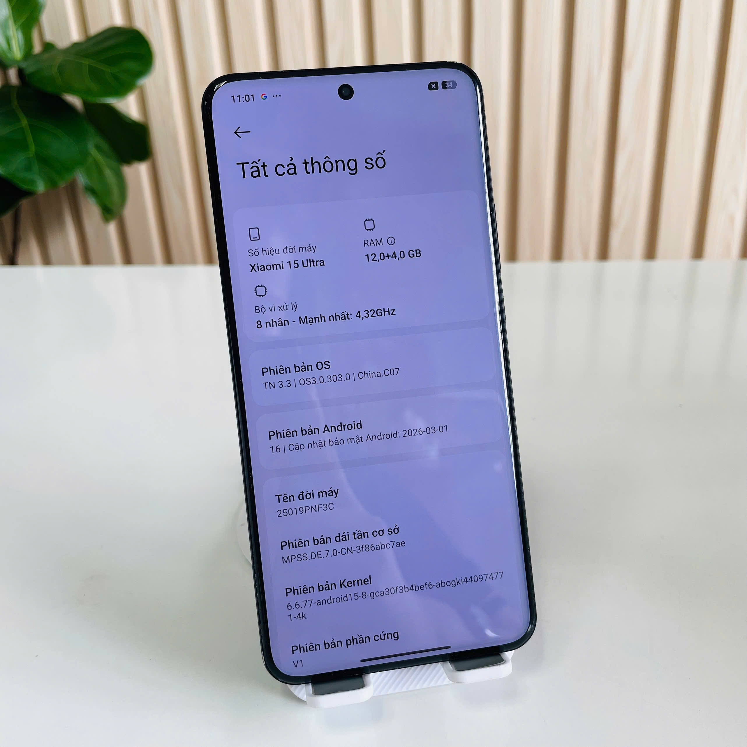 Xiaomi 15 Ultra 12/256GB Đen Đẹp 98% Pin 97
