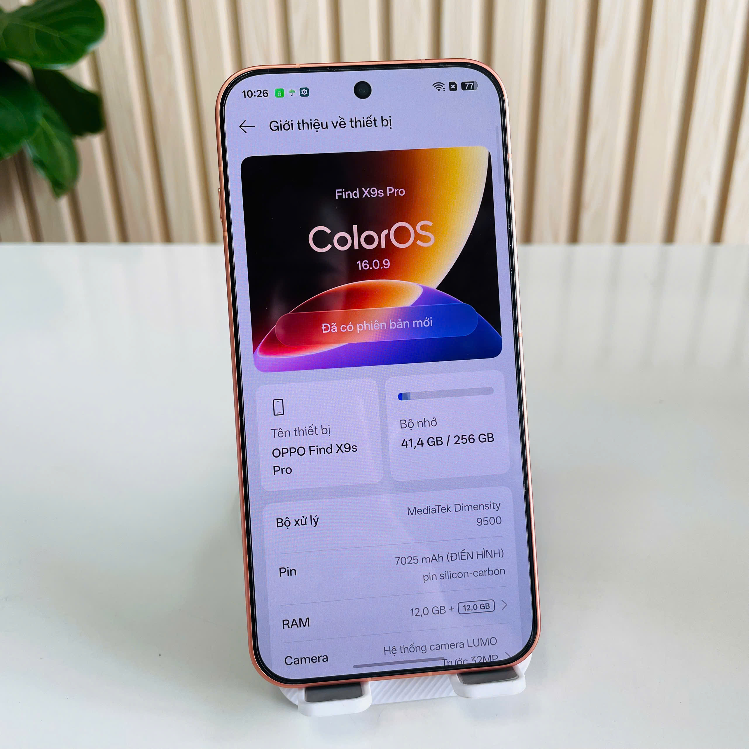 Oppo Find X9s Pro 12/256GB Cam Đẹp 98+ Pin 100% kèm sạc 80w