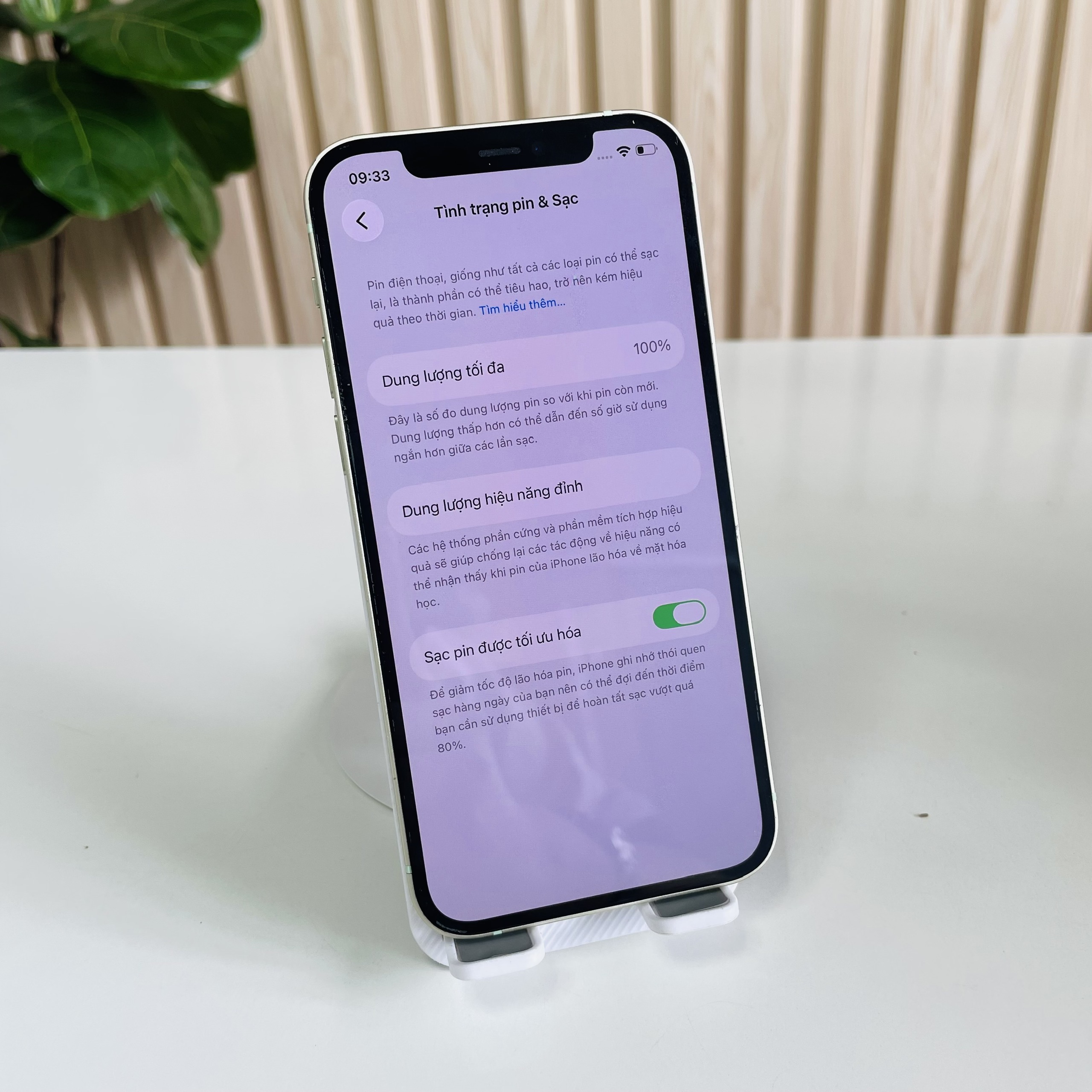 Iphone 12 Mỹ 64GB Xanh Pin 100 Đẹp 98% Lưng Thay, đánh kính