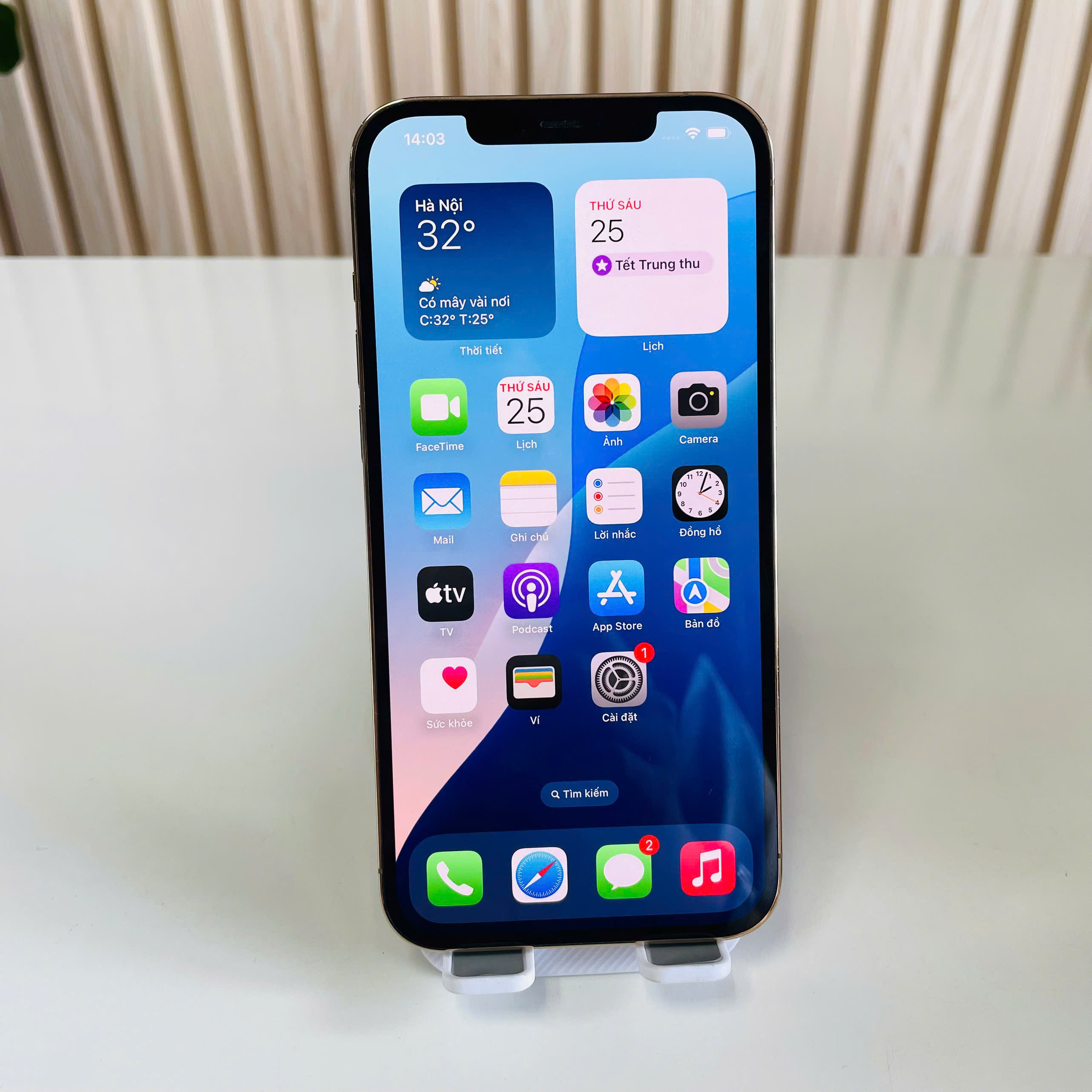 Iphone 12 Pro Max Việt Nam 128GB Gold Pin 73% Đẹp 98%