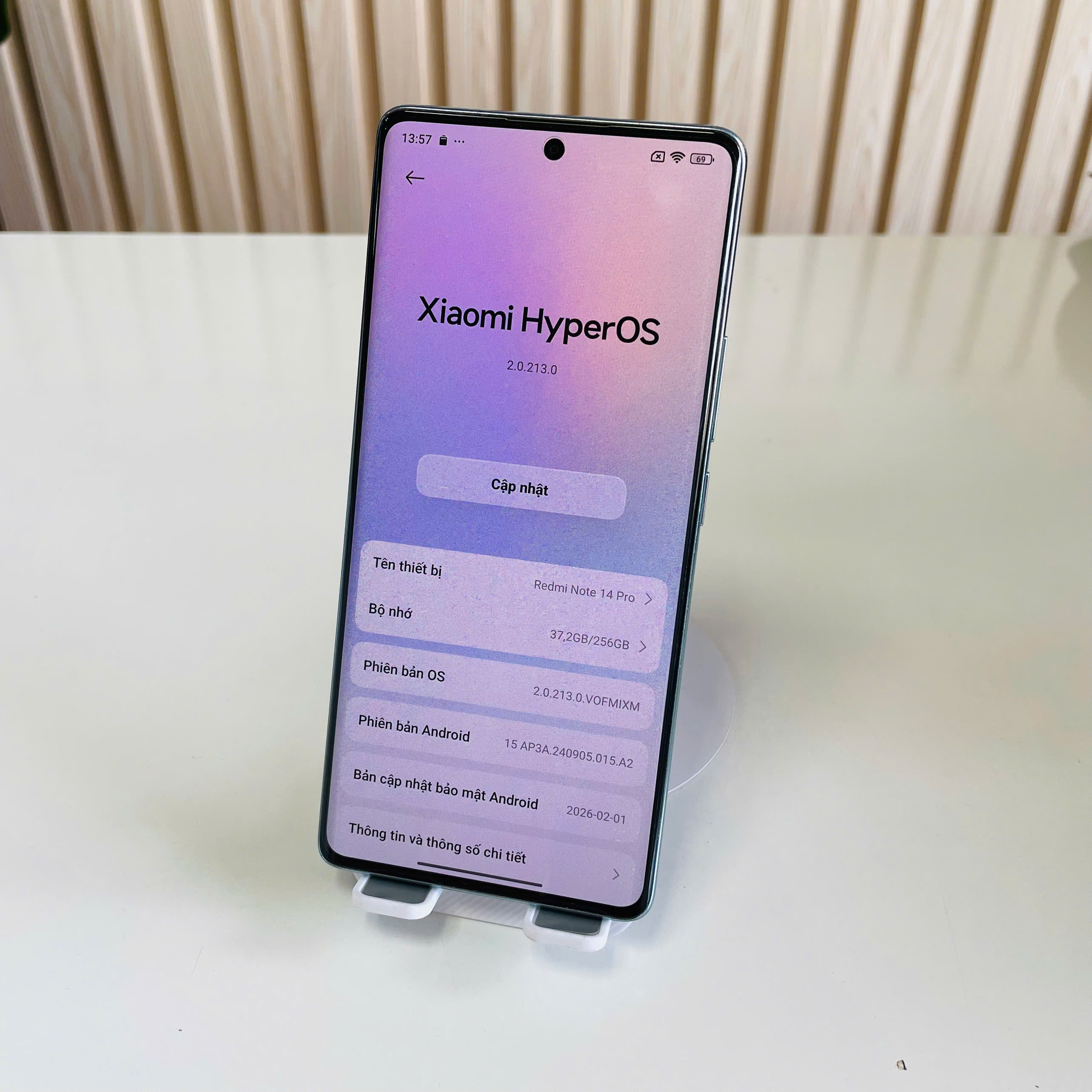 Redmi Note 14 Pro 4G Chính Hãng 12/256GB Xanh Dương Đẹp 98%