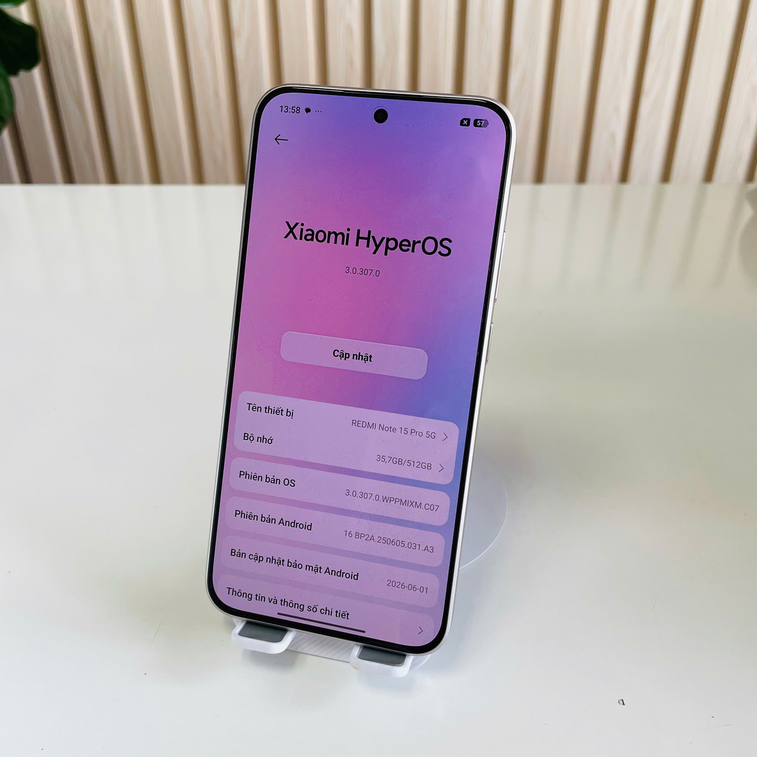 Redmi Note 15 Pro 5G Chính Hãng 12/512GB Titan Pin 99% Đẹp 98%