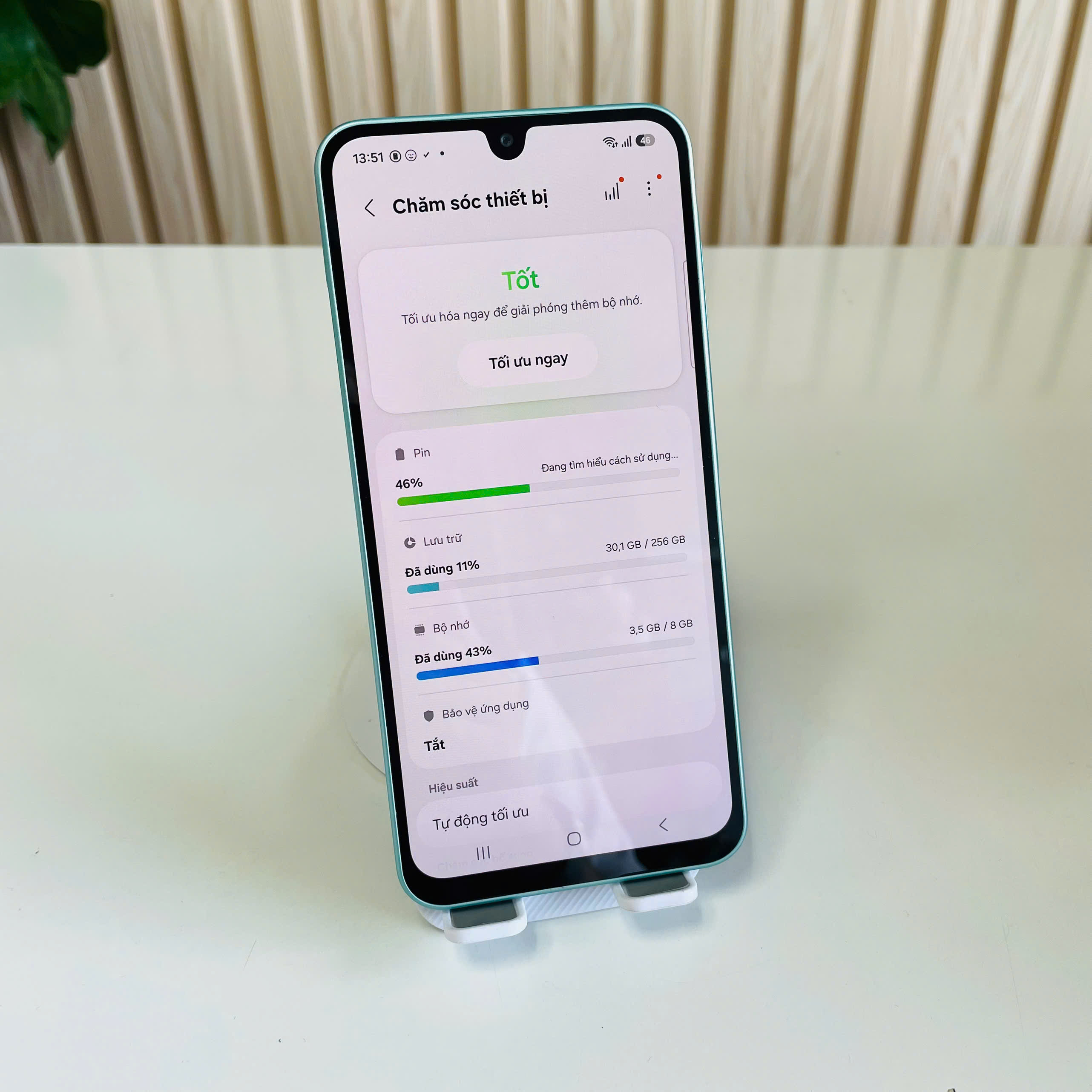 Samsung A26 5G Việt Nam 8/256GB xanh lá Đẹp 99% còn Bảo hành