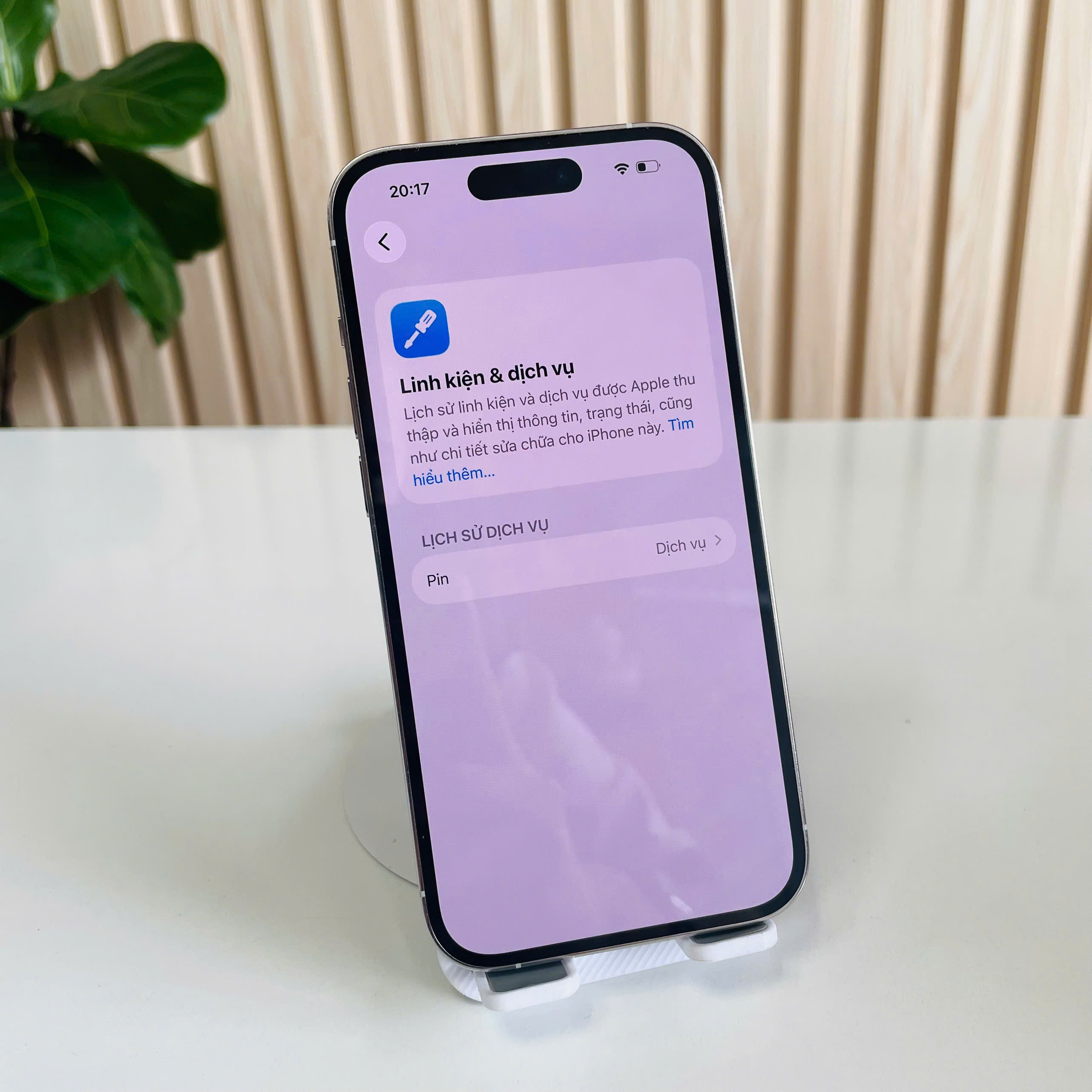 Iphone 14 Pro Mỹ 128GB Trắng Pin 76% Đẹp 98%