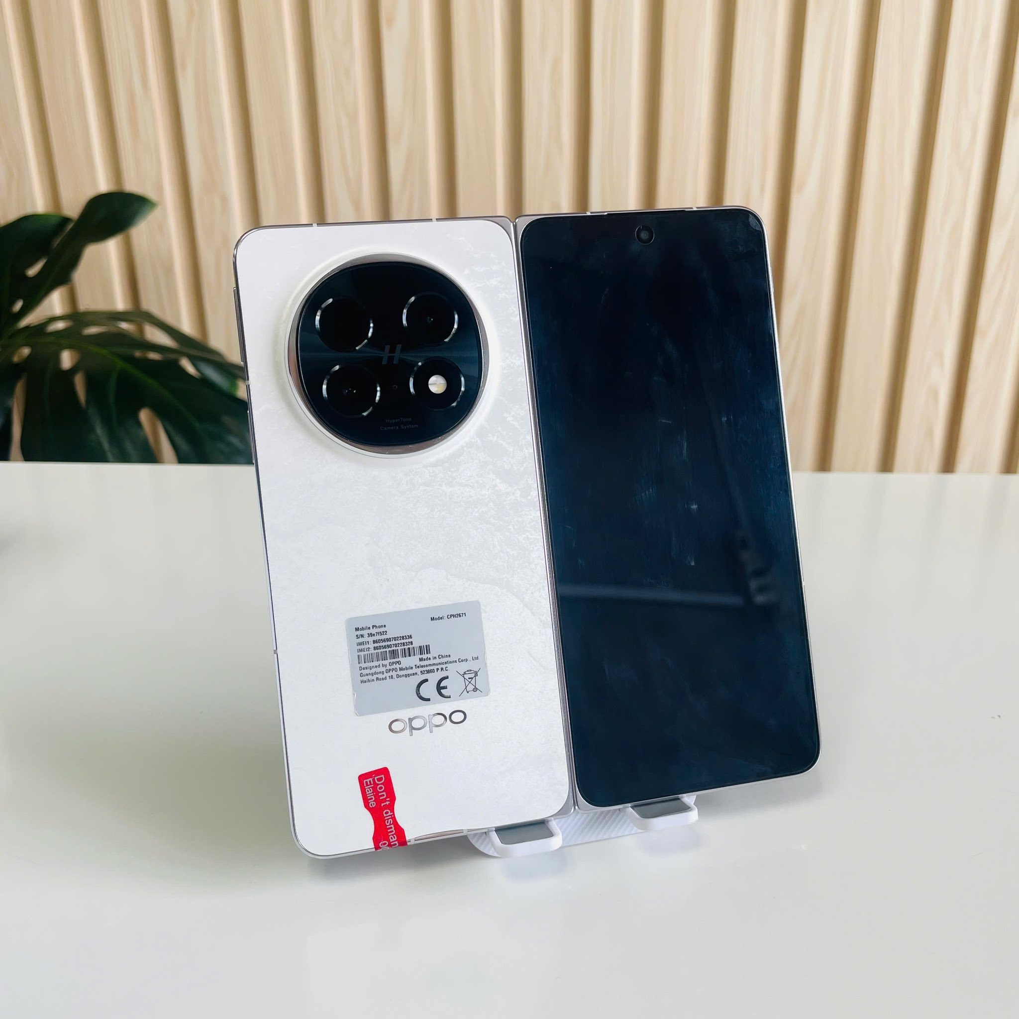 📱 OPPO Find N5 – Bản Quốc Tế 16/512GB Pin 100% Đẹp 99% Màu Trắng Nguyên Zin Kèm Sạc 30W