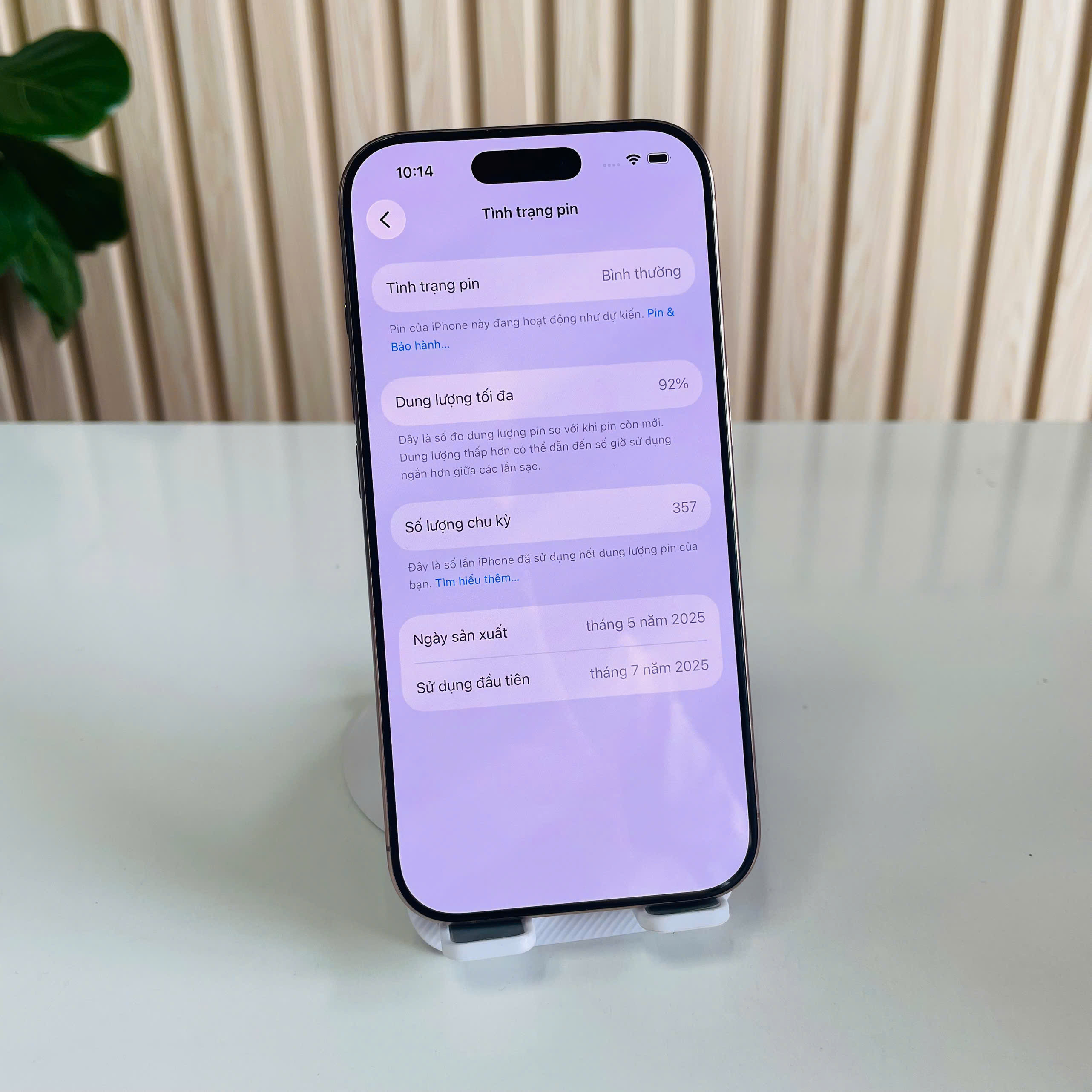 🔥 IPHONE 16 PRO 5G CHÍNH HÃNG – 256GB Sa Mạc Đẹp 99% Pin 92%