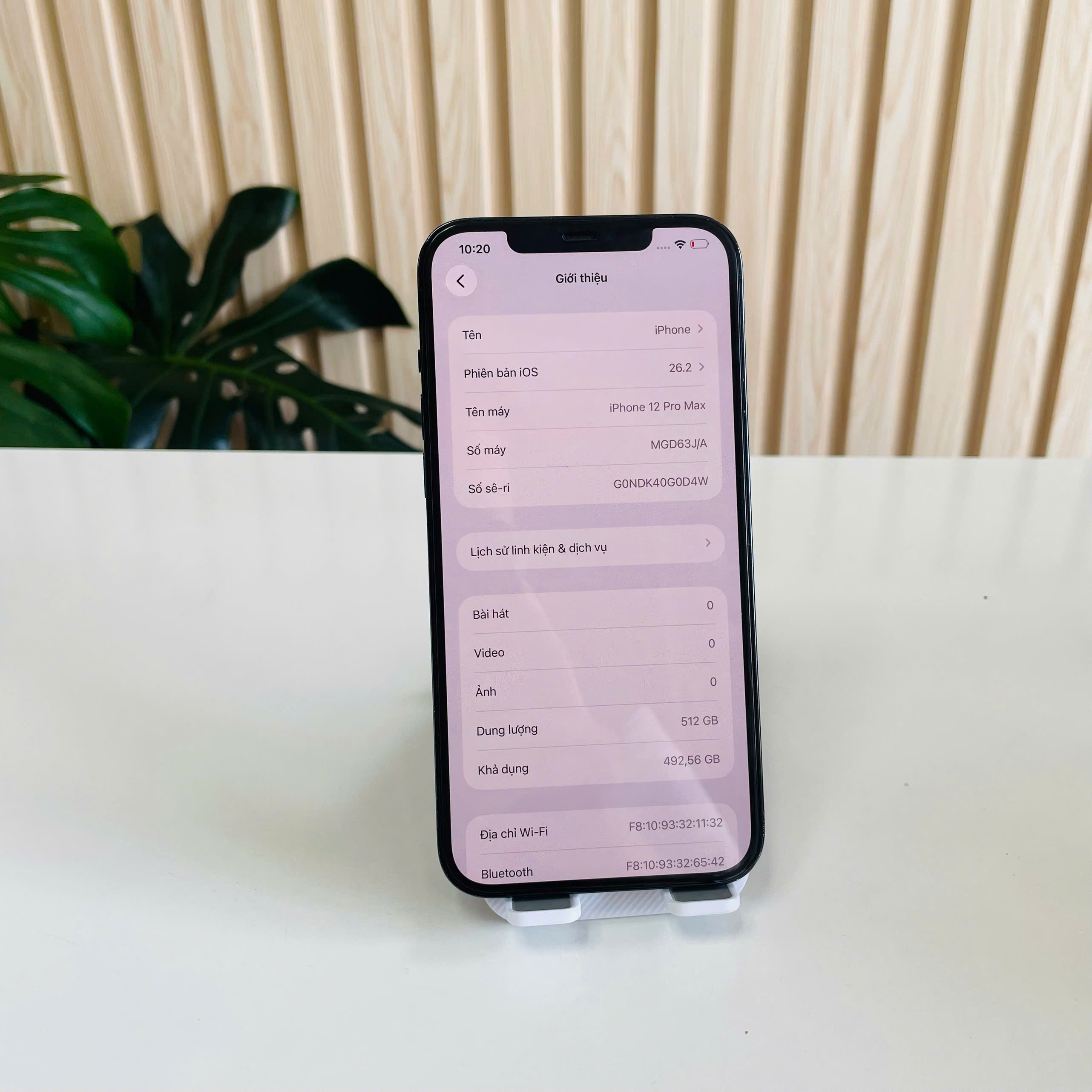 📱 iPhone 12 Pro Max Quốc Tế – Bản 512GB Pin mới 100% Màu Xanh Đẹp 98% Kèm Sạc 30W