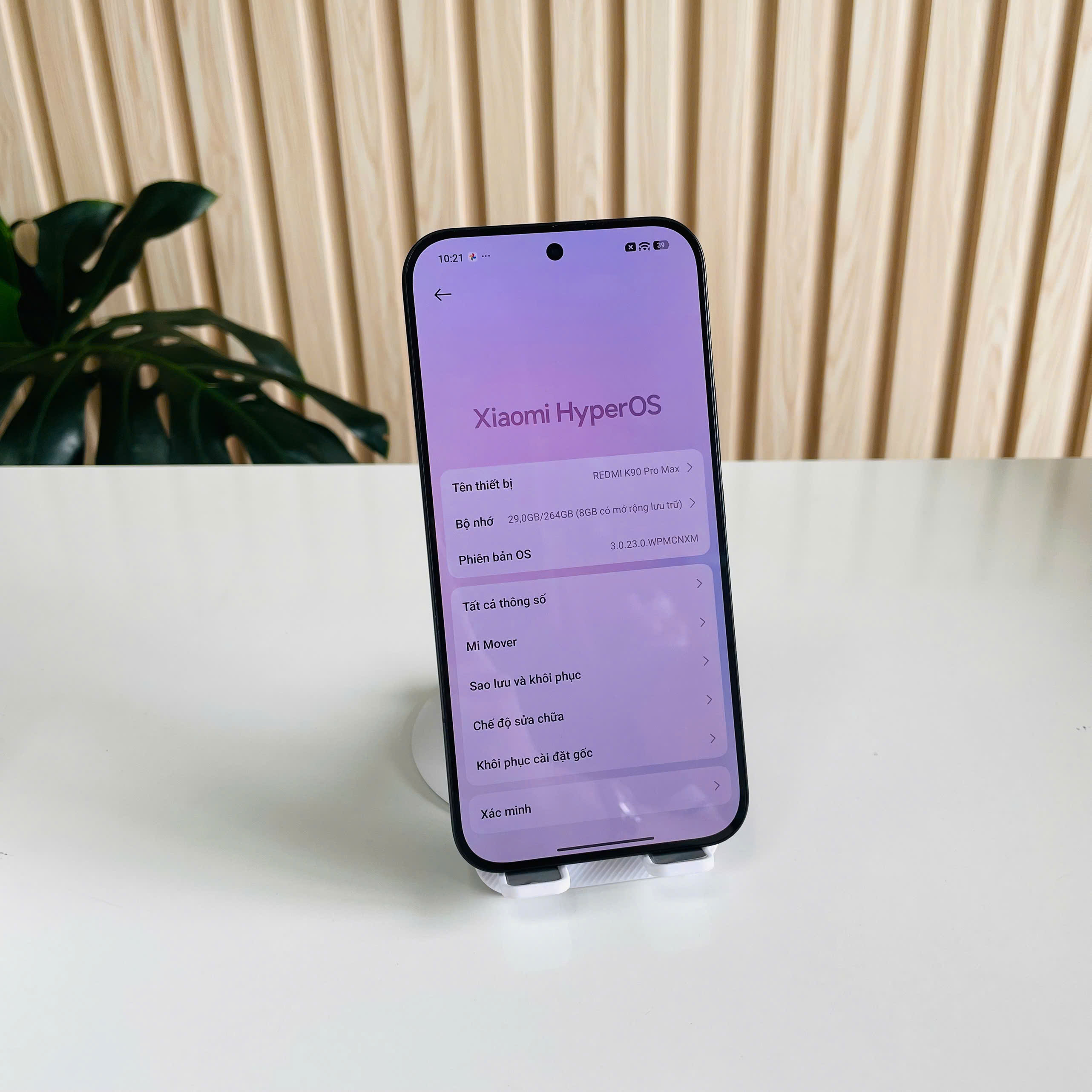 📱 Redmi K90 Pro Max - RAM 12GB | ROM 256GB -  Đen – bản nội địa đã up ROM quốc tế