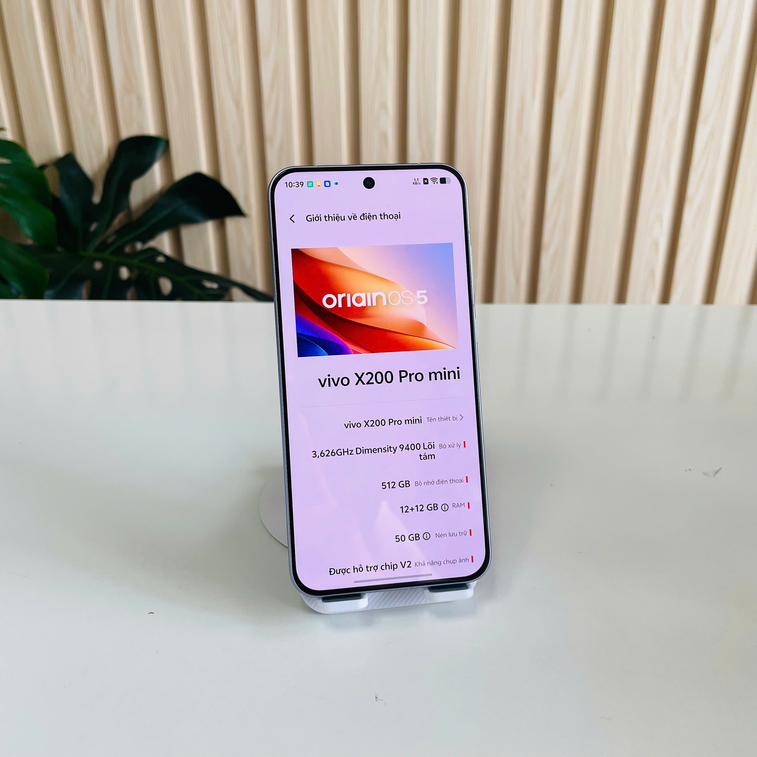 📱 Vivo X200 Pro Mini 12/512GB Màu Tím Pin 100% Kèm Sạc 30W Đẹp 99%