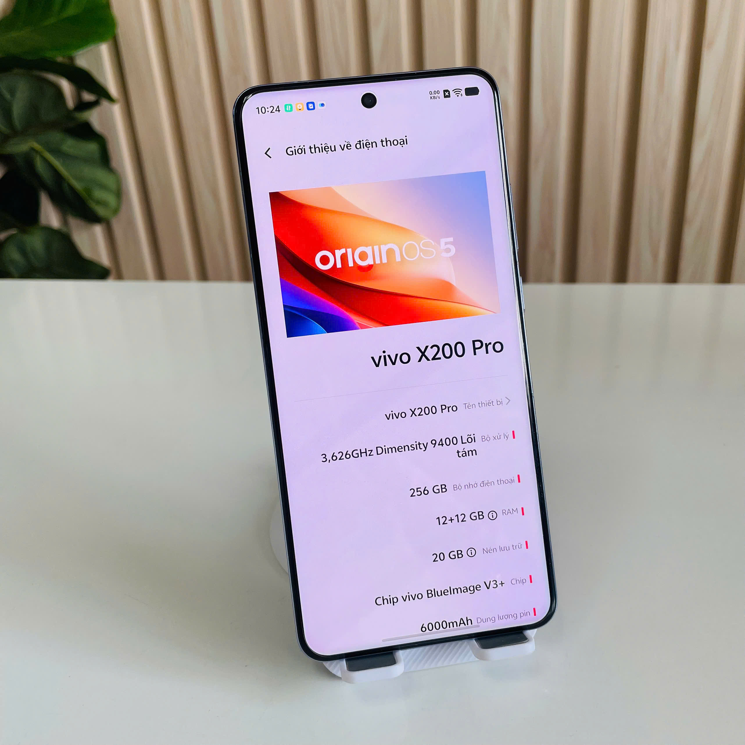VIVO X200 PRO 5G - XANH TÍM 12/256GB ĐẸP 99% PIN 100%