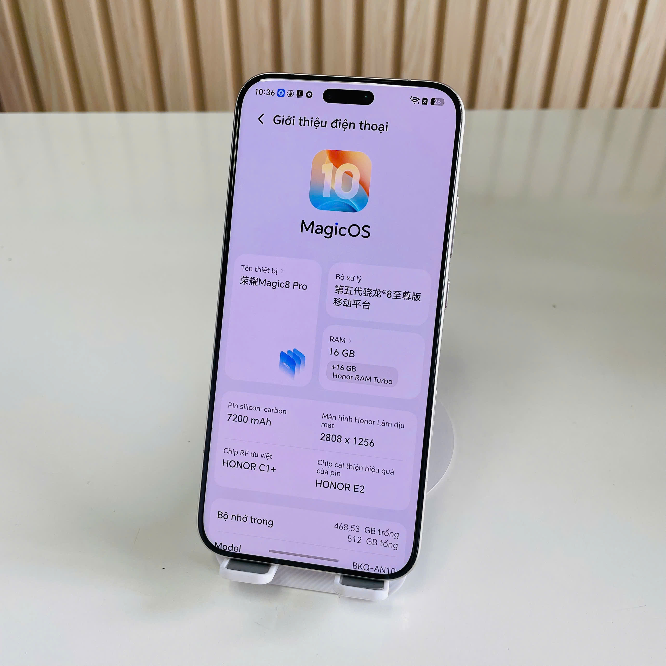 🔥 HONOR MAGIC 8 PRO – 16/512GB Gold Đẹp 98+ Pin 100%