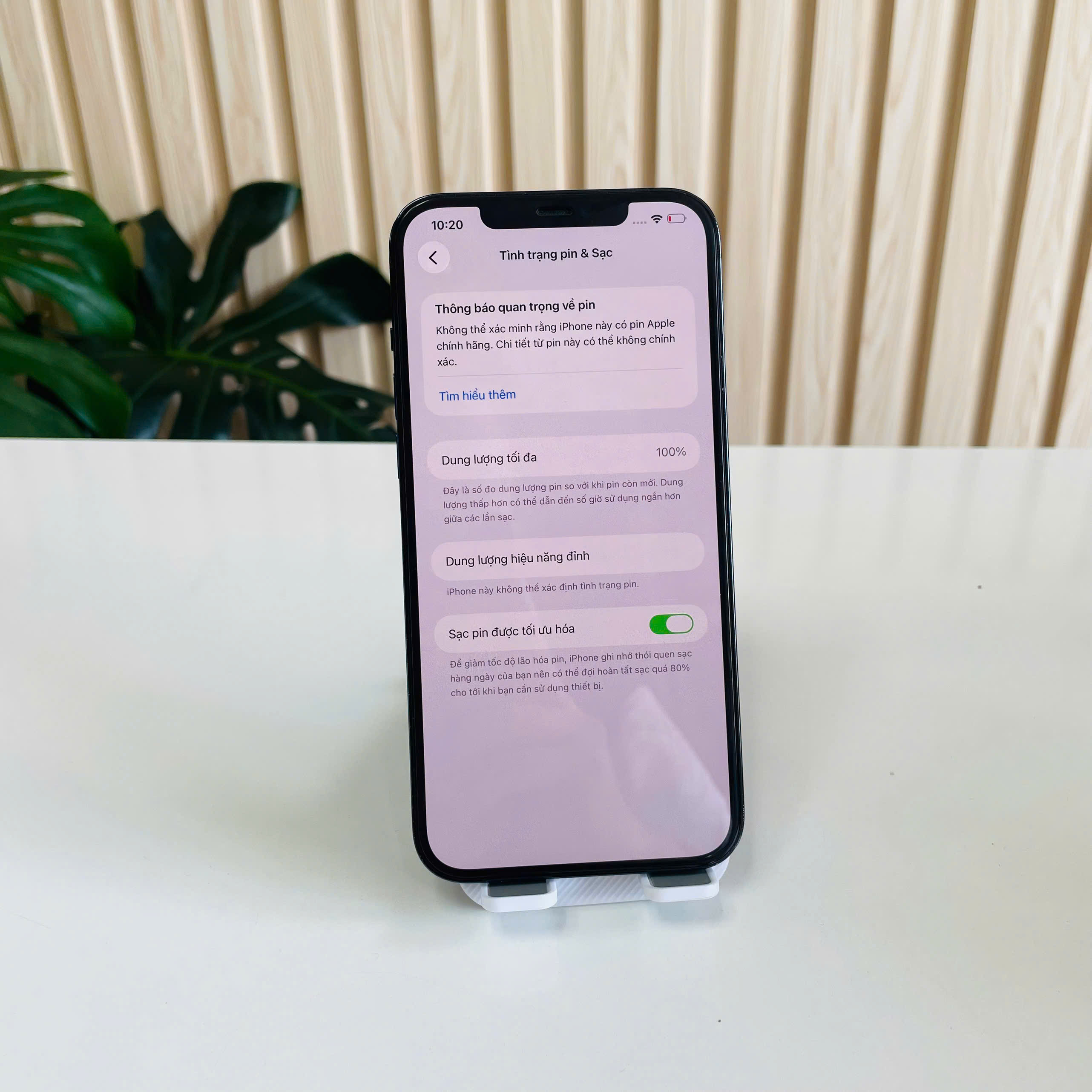 📱 iPhone 12 Pro Max Quốc Tế – Bản 512GB Pin mới 100% Màu Xanh Đẹp 98% Kèm Sạc 30W